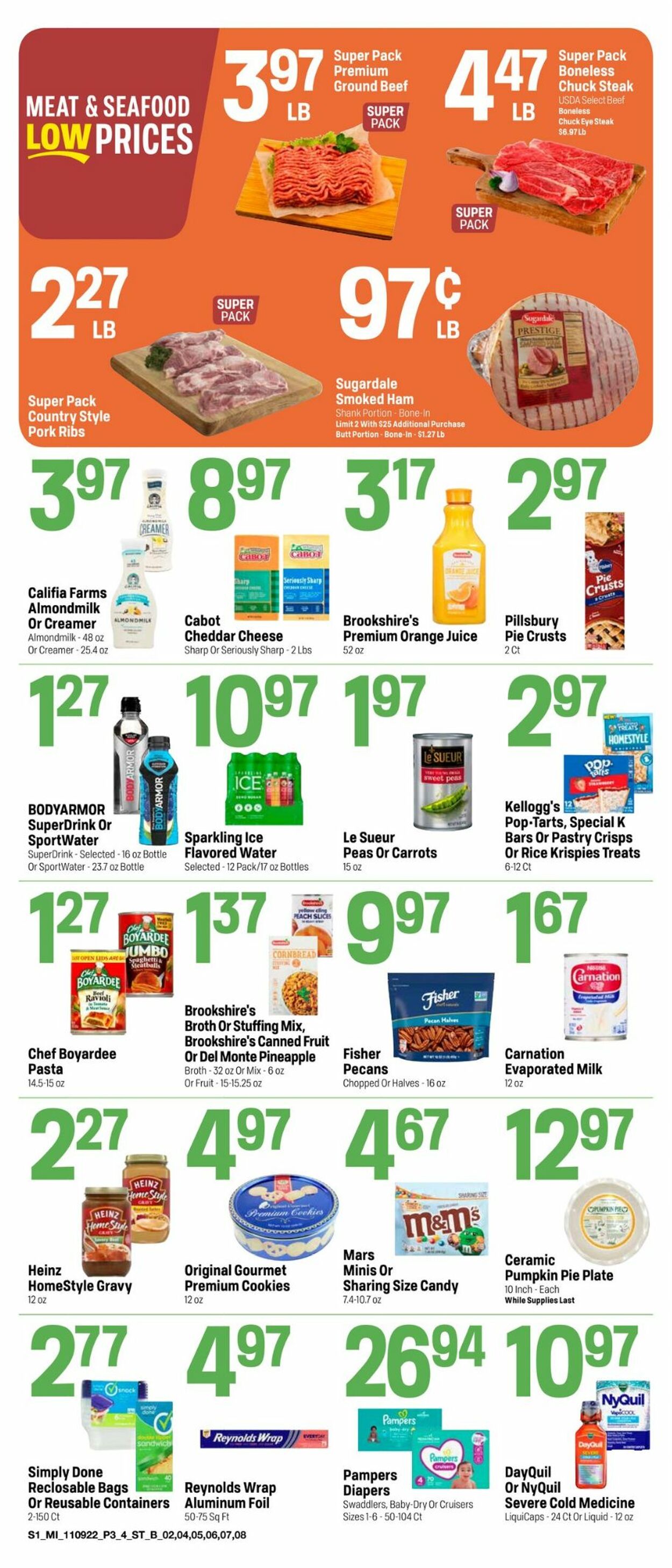 Super 1 Foods Weekly Ad Circular - valid 11/09-11/15/2022 (Page 3)