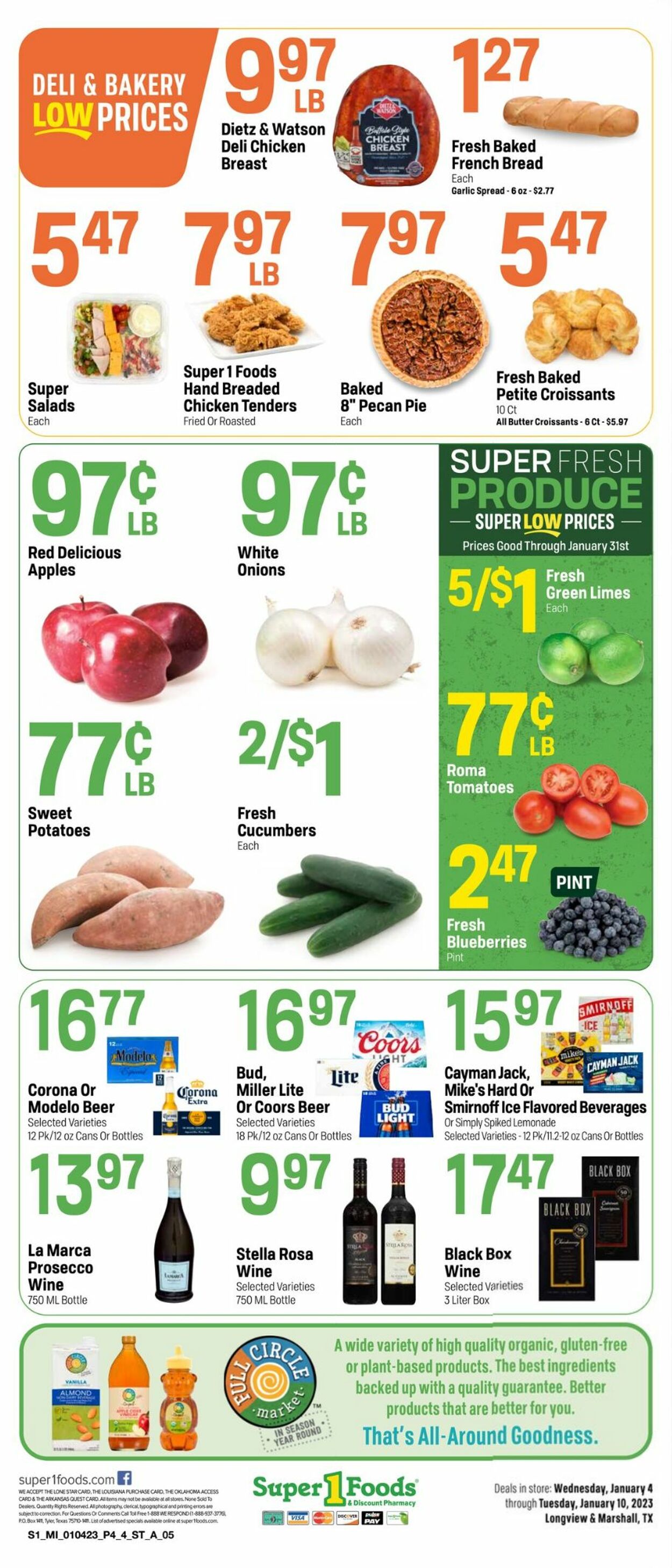Super 1 Foods Weekly Ad Circular - valid 01/04-01/10/2023 (Page 4)