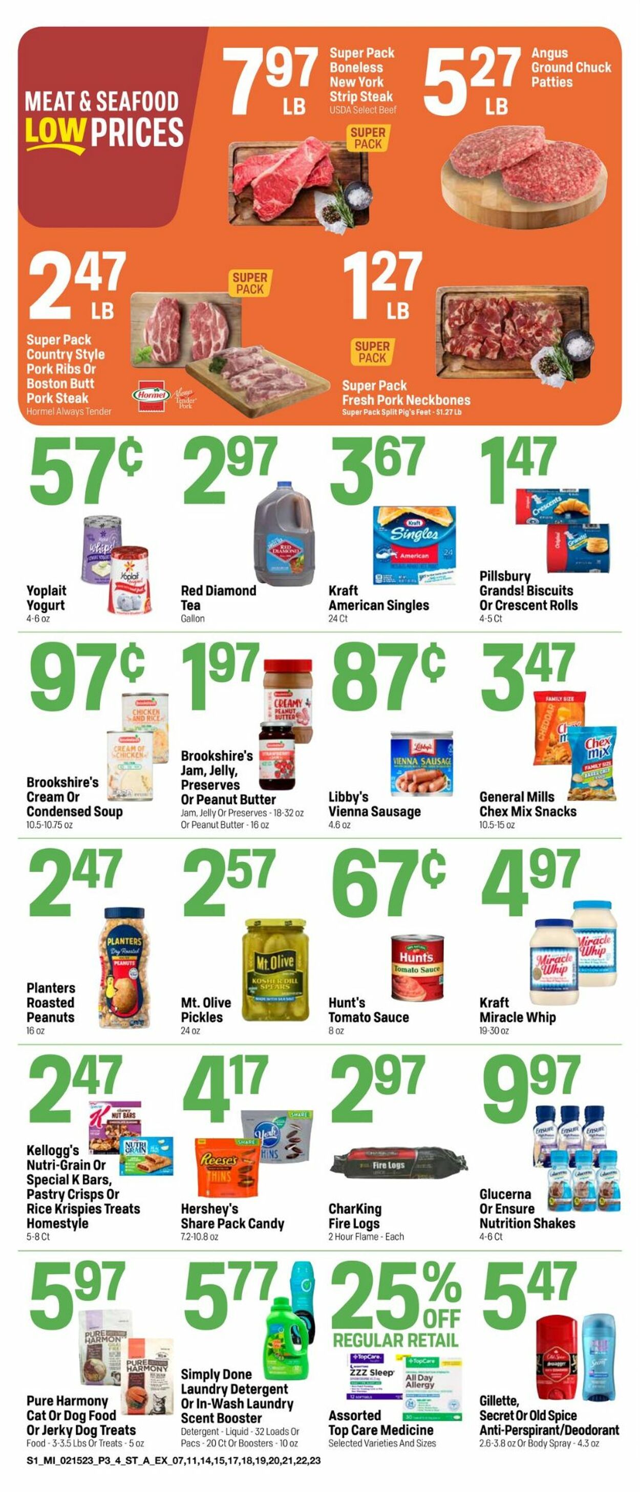 Super 1 Foods Weekly Ad Circular - valid 02/15-02/21/2023 (Page 3)