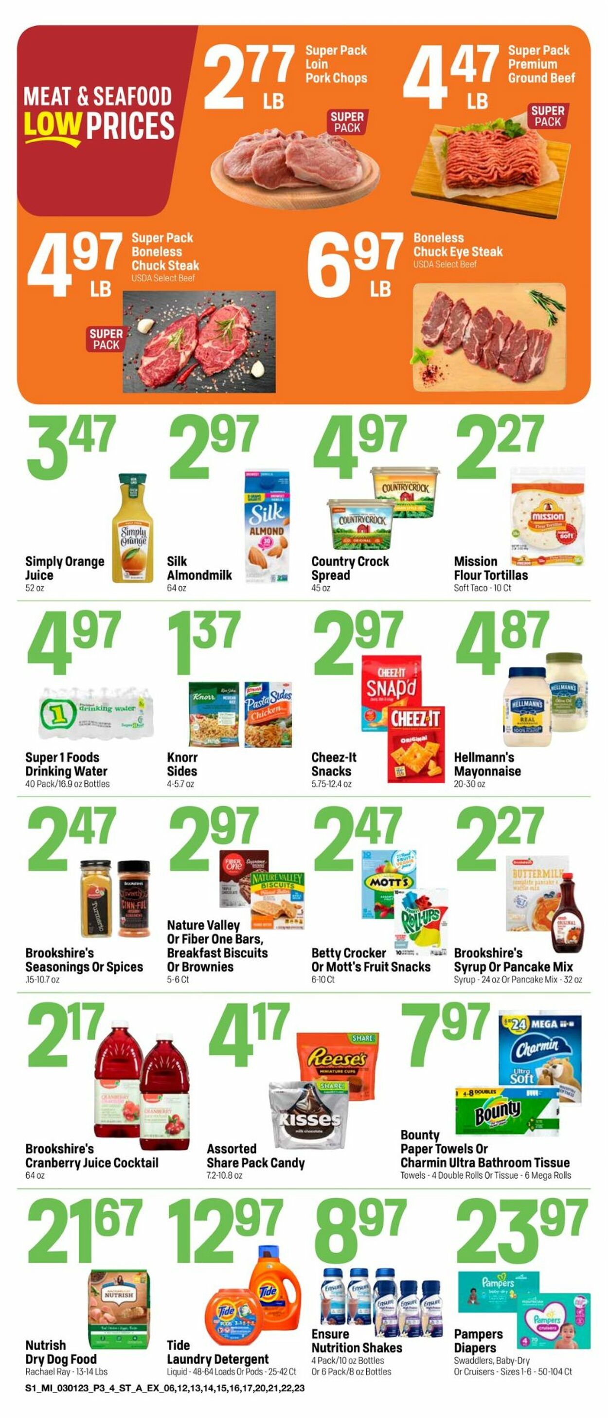 Super 1 Foods Weekly Ad Circular - valid 03/01-03/07/2023 (Page 3)