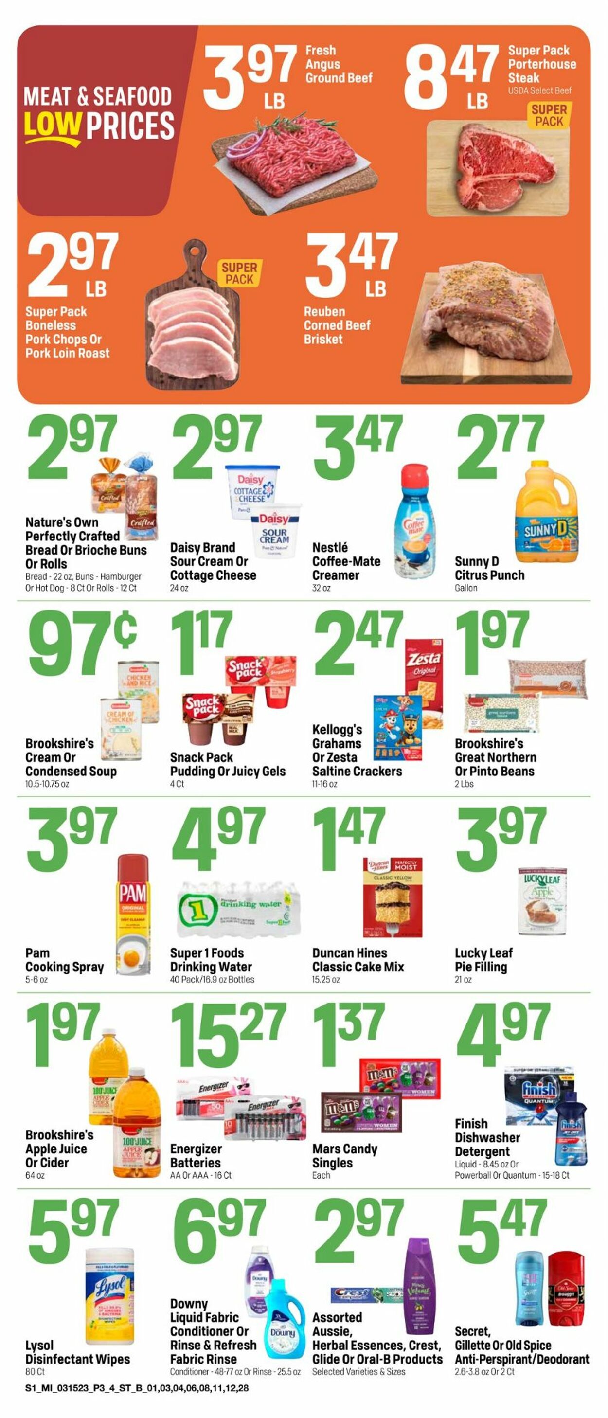 Super 1 Foods Weekly Ad Circular - valid 03/15-03/21/2023 (Page 3)
