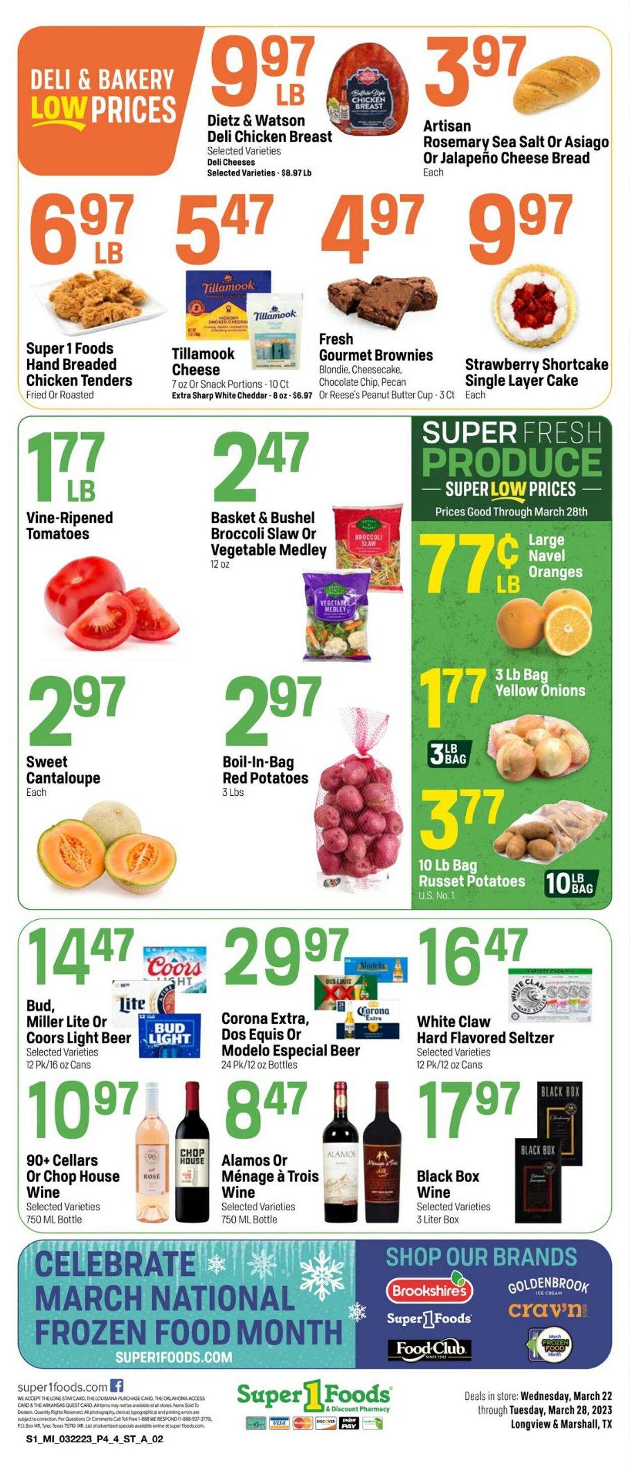 Super 1 Foods Weekly Ad Circular - valid 03/22-03/28/2023 (Page 4)