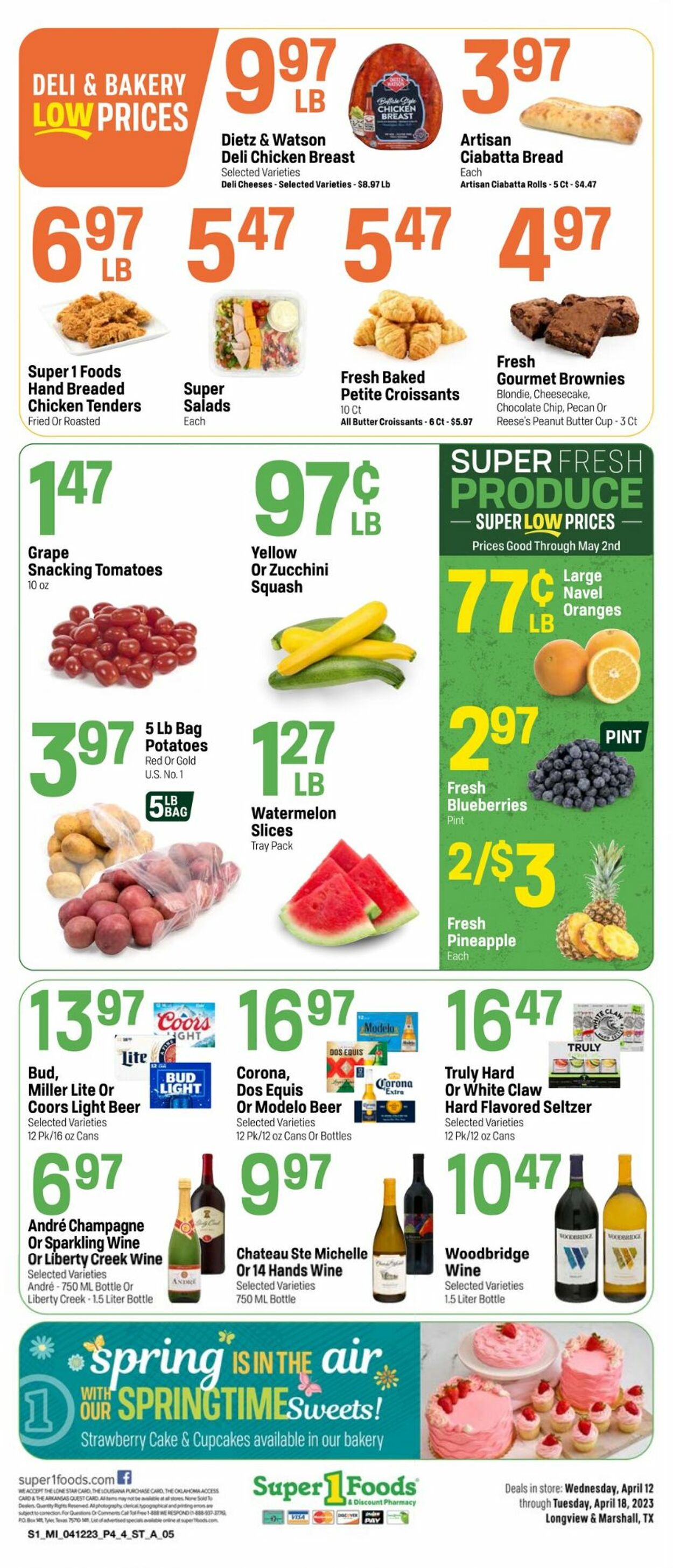Super 1 Foods Weekly Ad Circular - valid 04/12-04/18/2023 (Page 4)