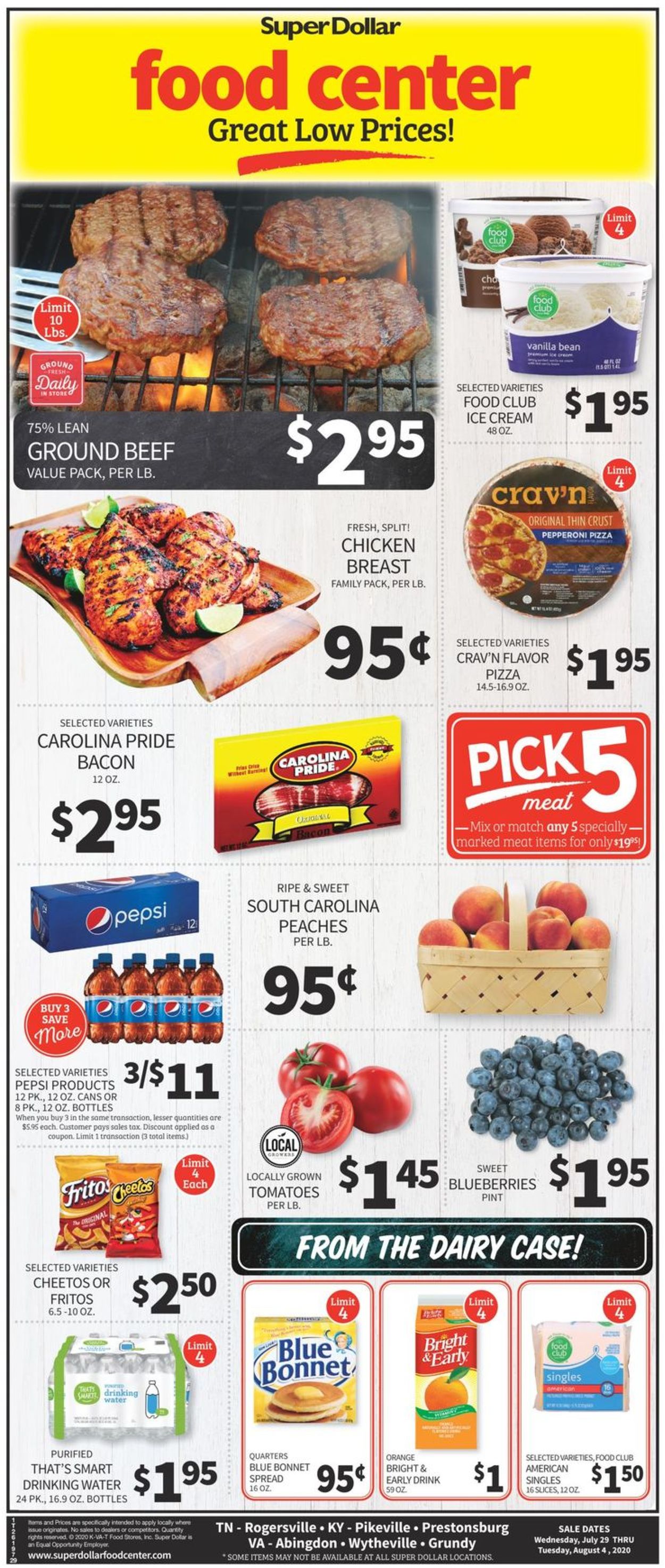 Super Dollar Food Center Weekly Ad Circular - valid 07/29-08/04/2020