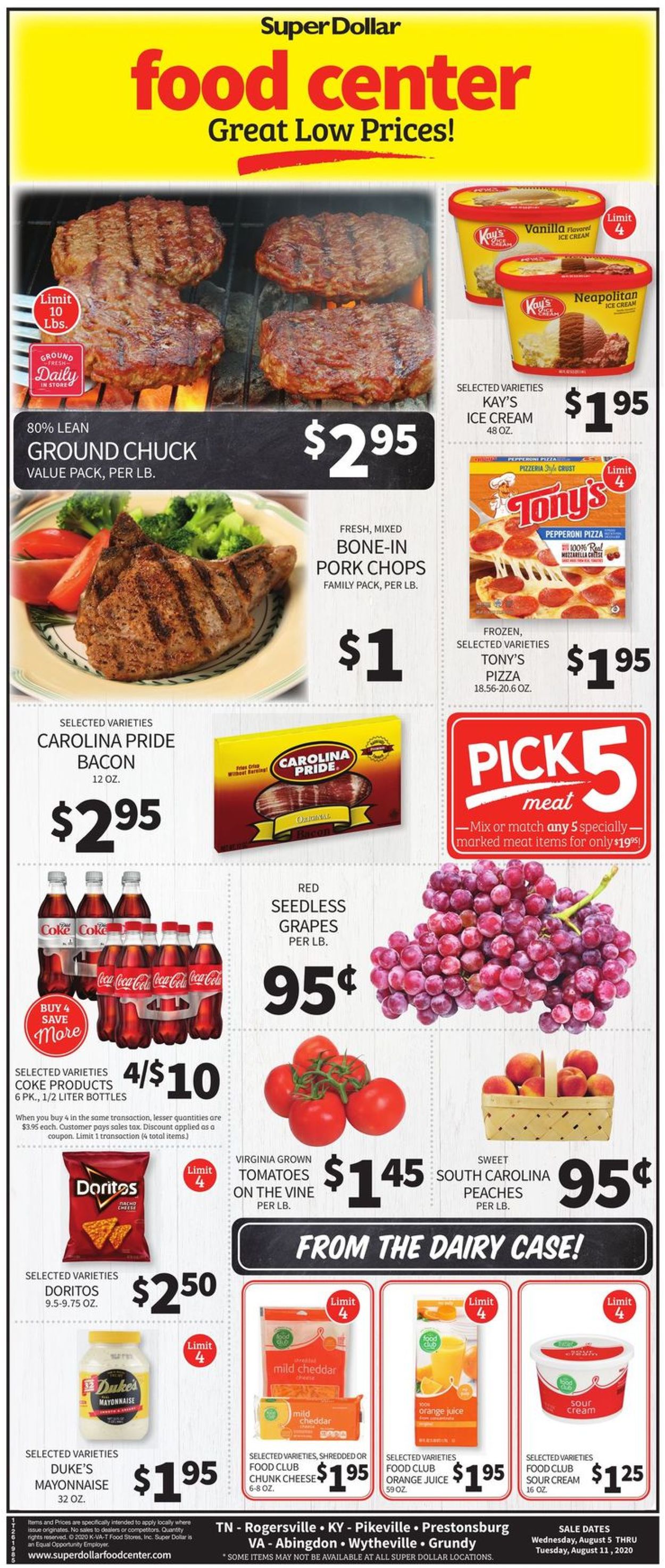 Super Dollar Food Center Weekly Ad Circular - valid 08/05-08/11/2020