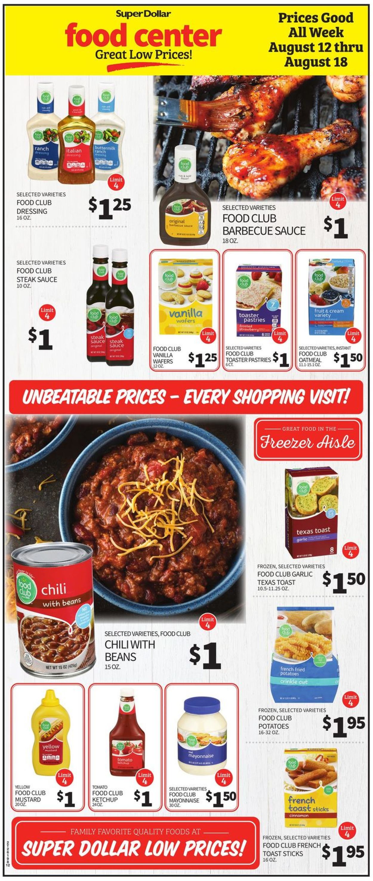 Super Dollar Food Center Weekly Ad Circular - valid 08/12-08/18/2020 (Page 2)