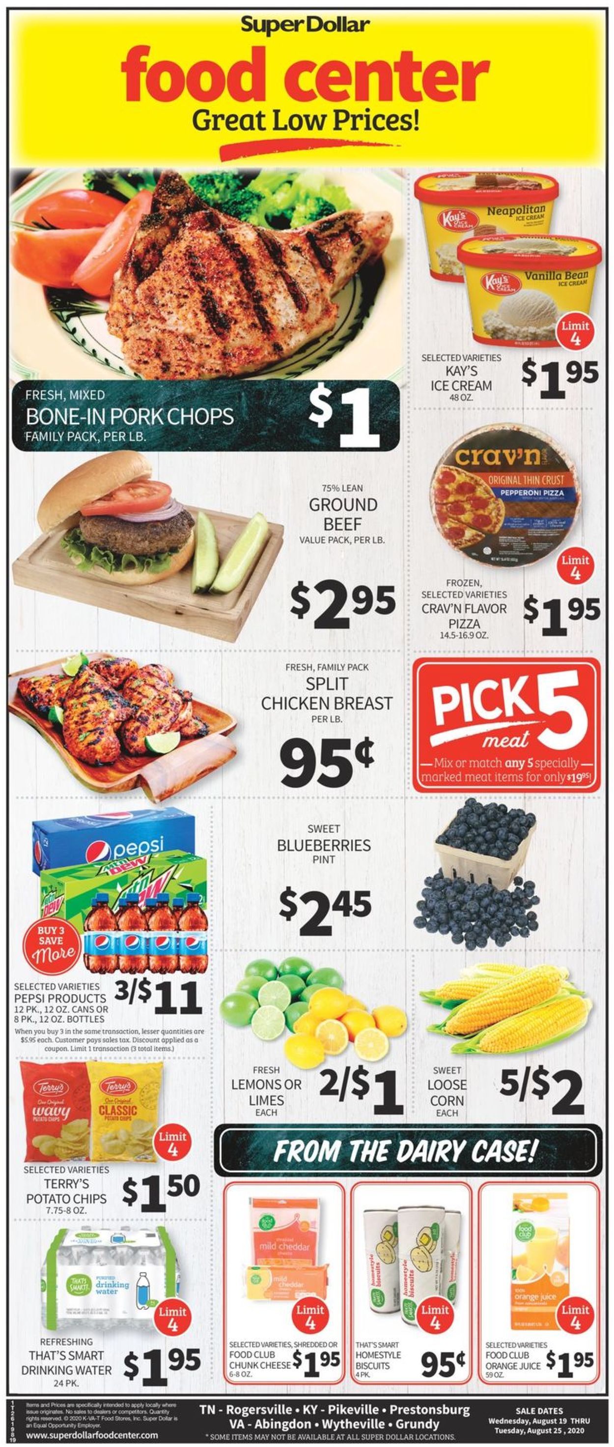 Super Dollar Food Center Weekly Ad Circular - valid 08/19-08/25/2020