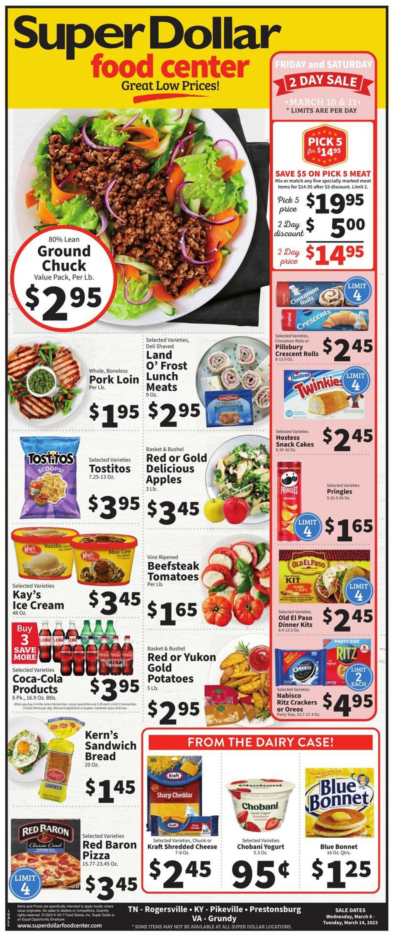 Super Dollar Food Center Weekly Ad Circular - valid 03/08-03/14/2023
