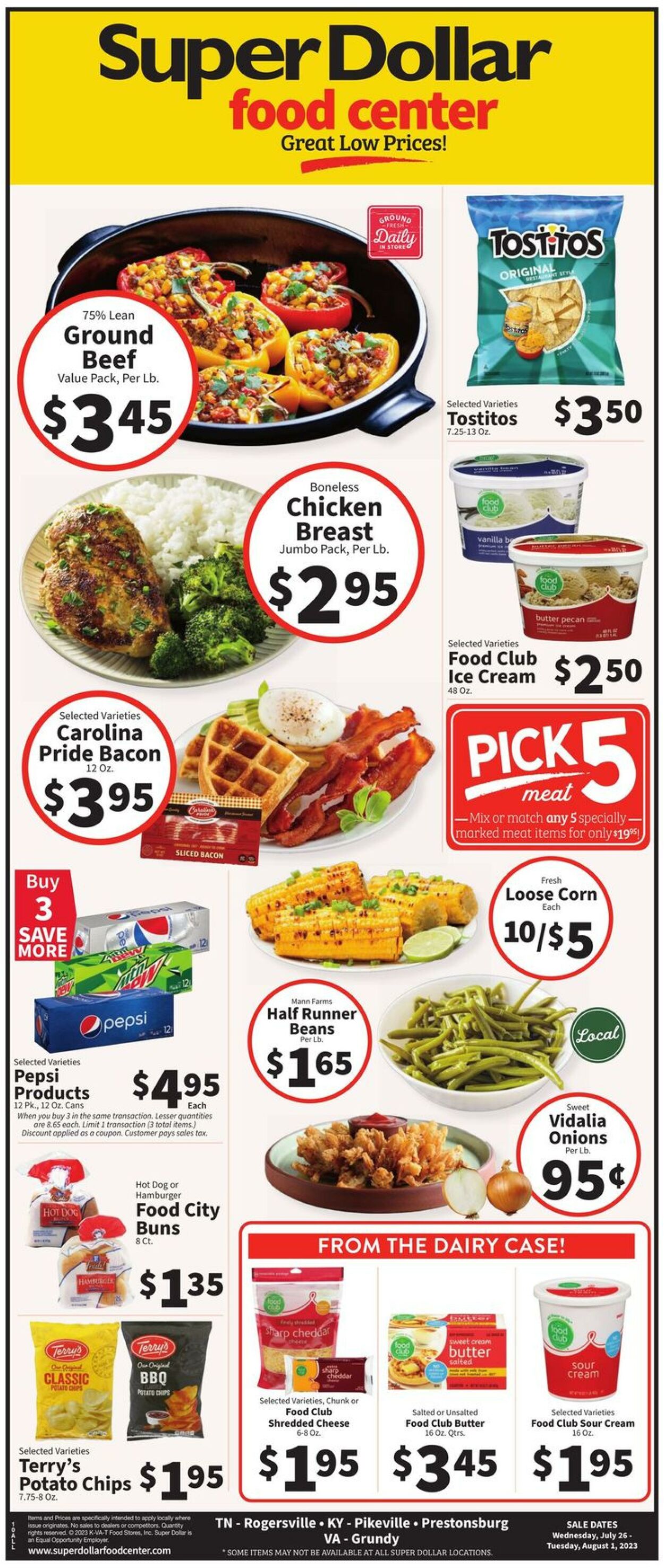 Super Dollar Food Center Weekly Ad Circular - valid 07/26-08/01/2023