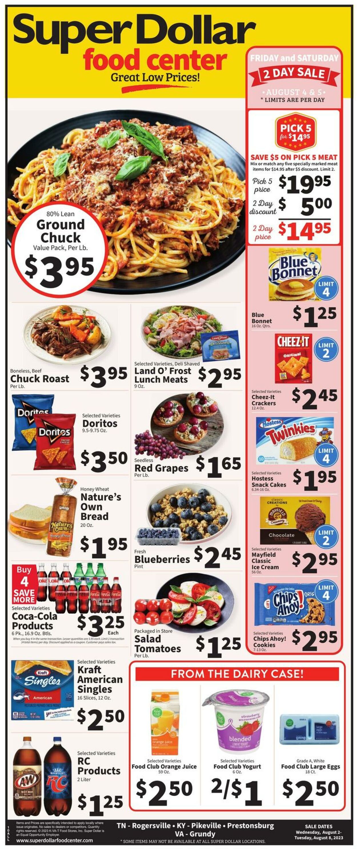 Super Dollar Food Center Weekly Ad Circular - valid 08/02-08/08/2023