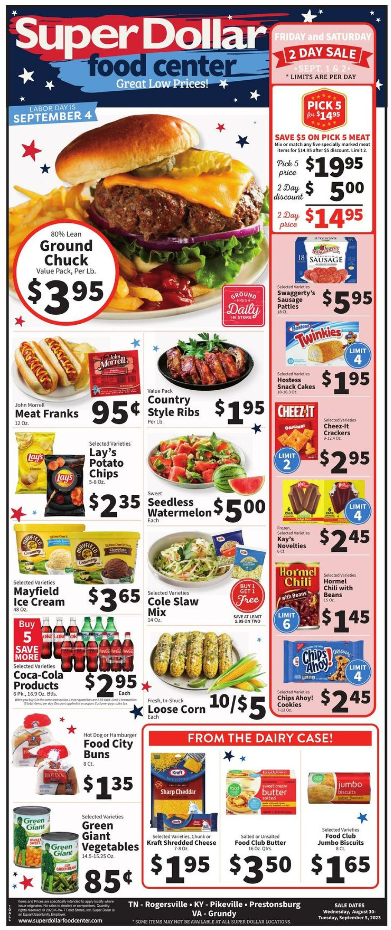 Super Dollar Food Center Weekly Ad Circular - valid 08/30-09/05/2023