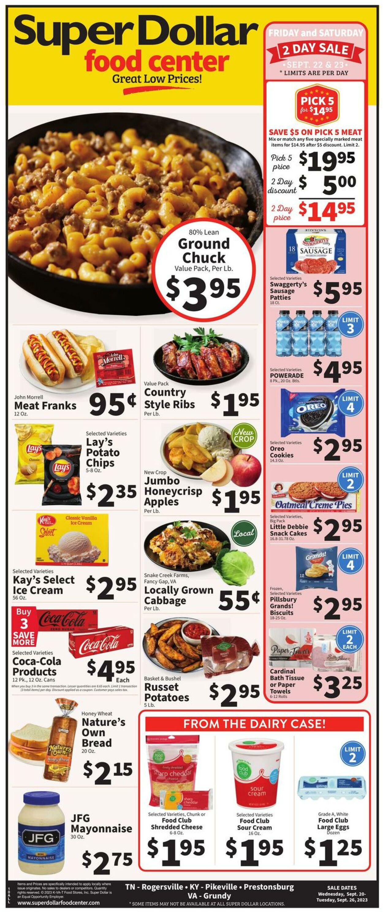 Super Dollar Food Center Weekly Ad Circular - valid 09/20-09/26/2023