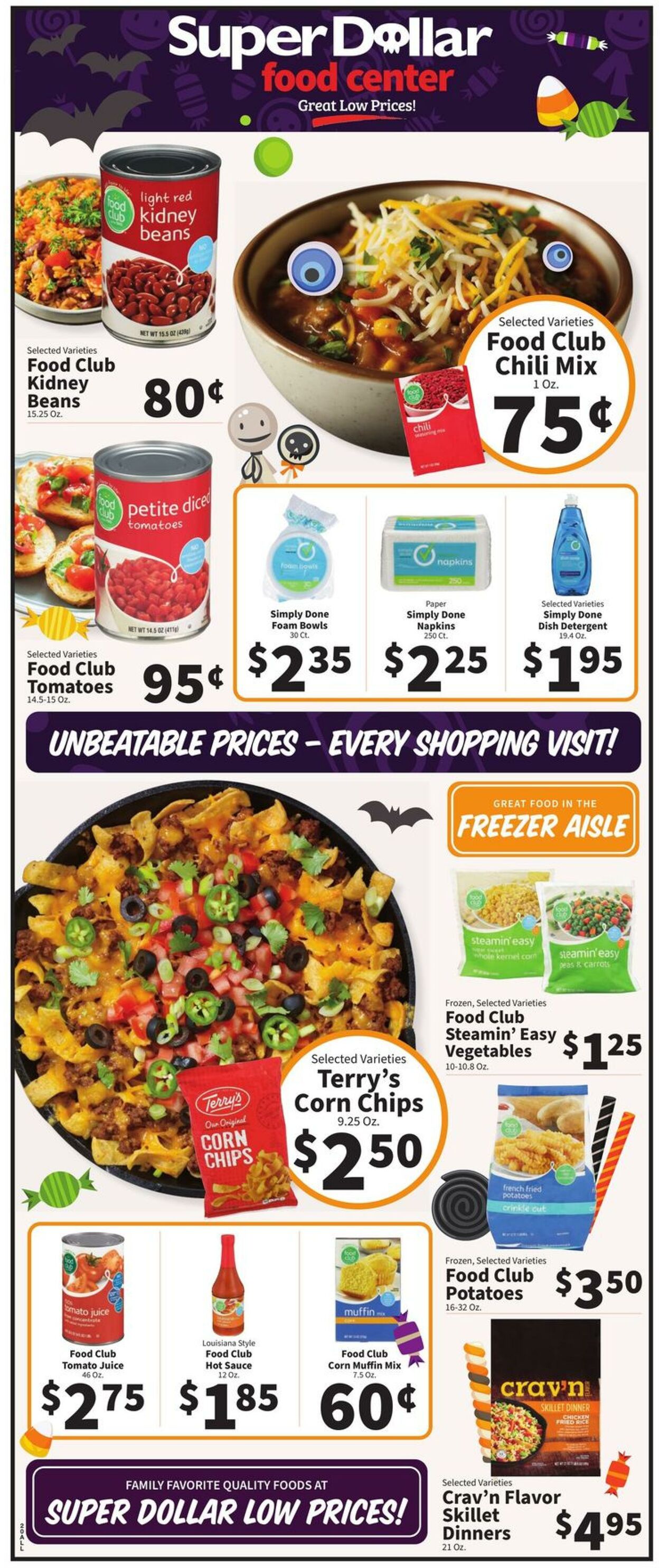 Super Dollar Food Center Weekly Ad Circular - valid 10/25-10/31/2023 (Page 2)