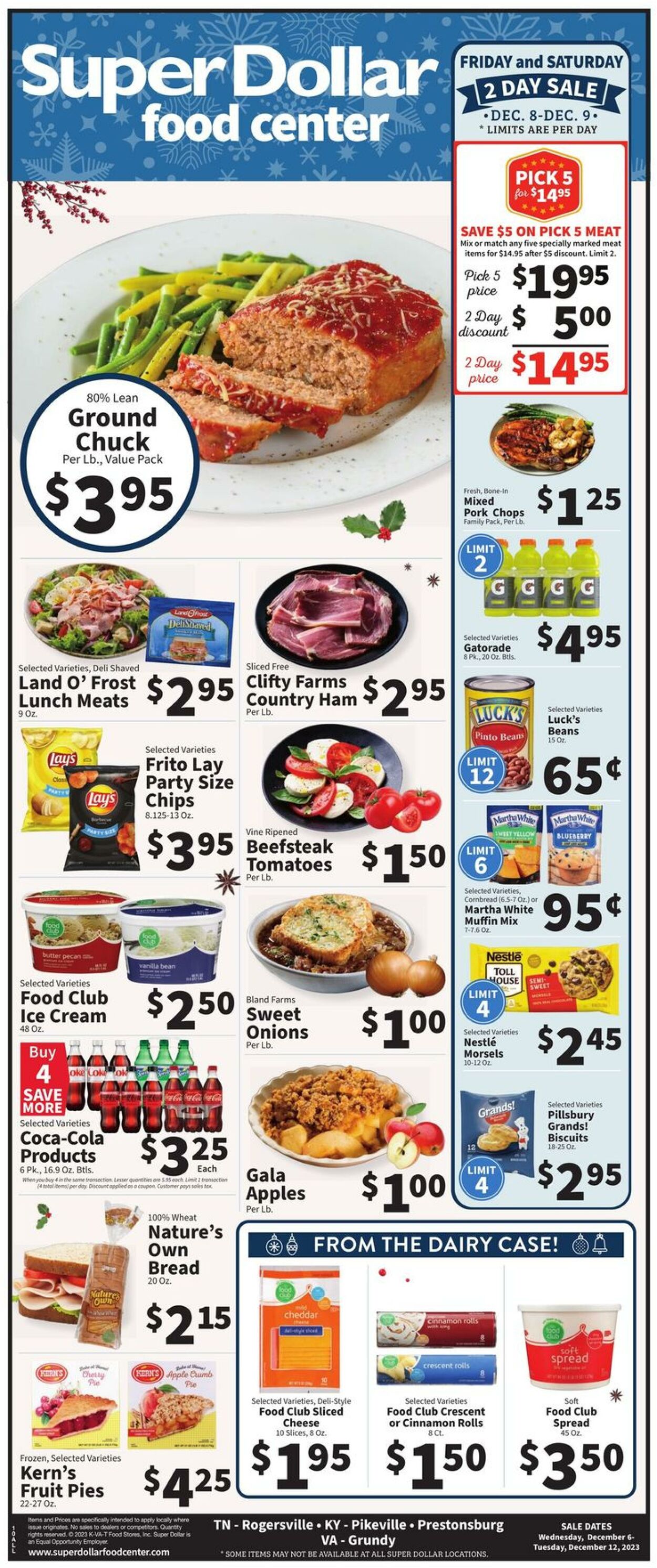 Super Dollar Food Center Weekly Ad Circular - valid 12/06-12/12/2023