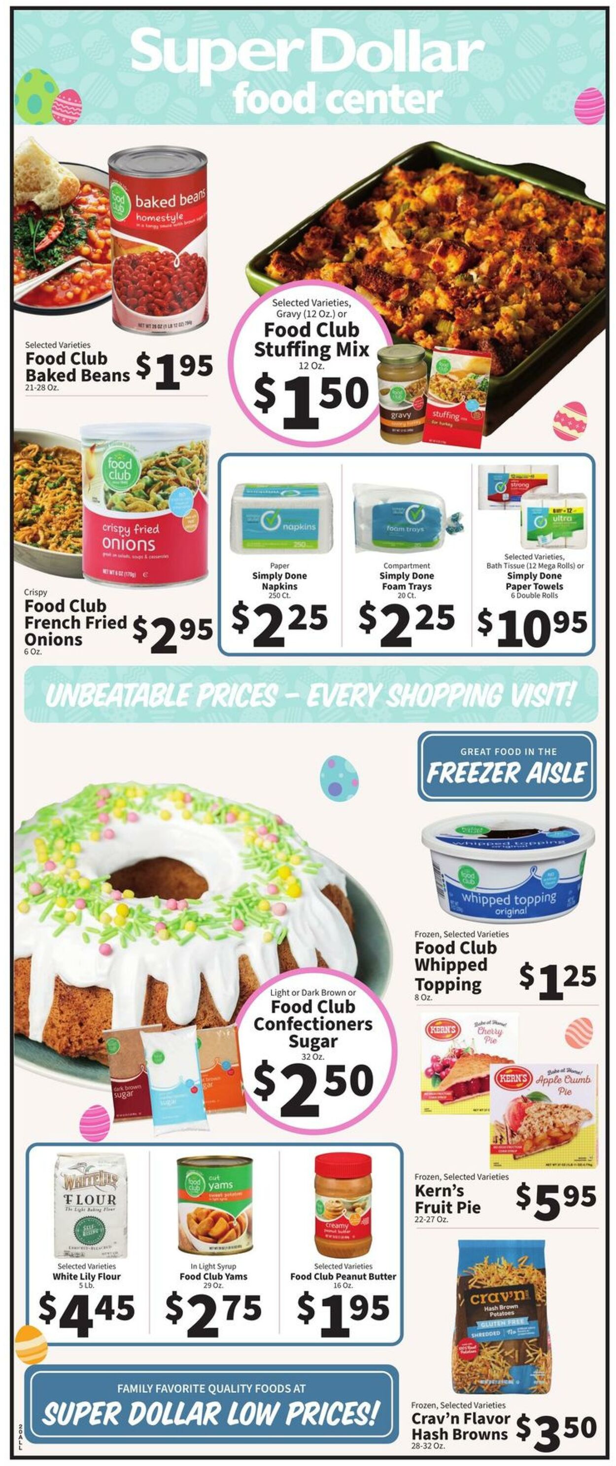 Super Dollar Food Center Weekly Ad Circular - valid 03/27-04/02/2024 (Page 2)