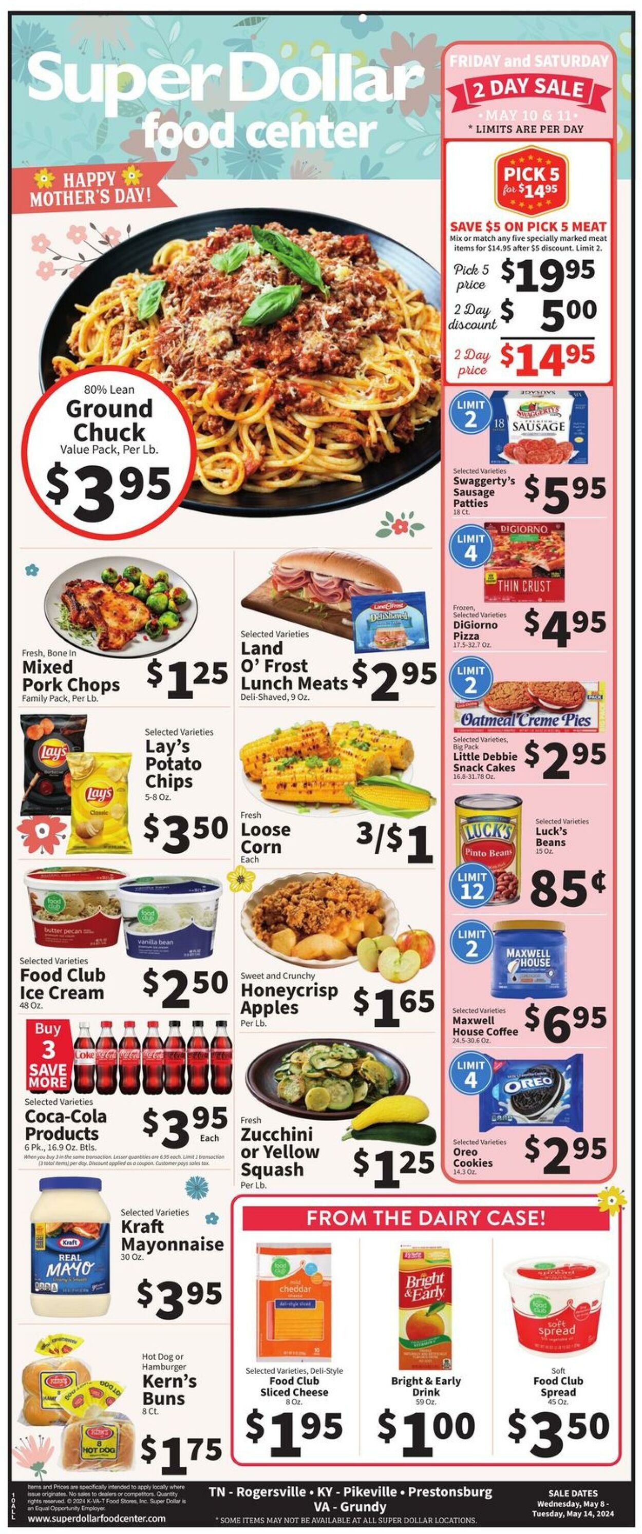 Super Dollar Food Center Weekly Ad Circular - valid 05/08-05/14/2024