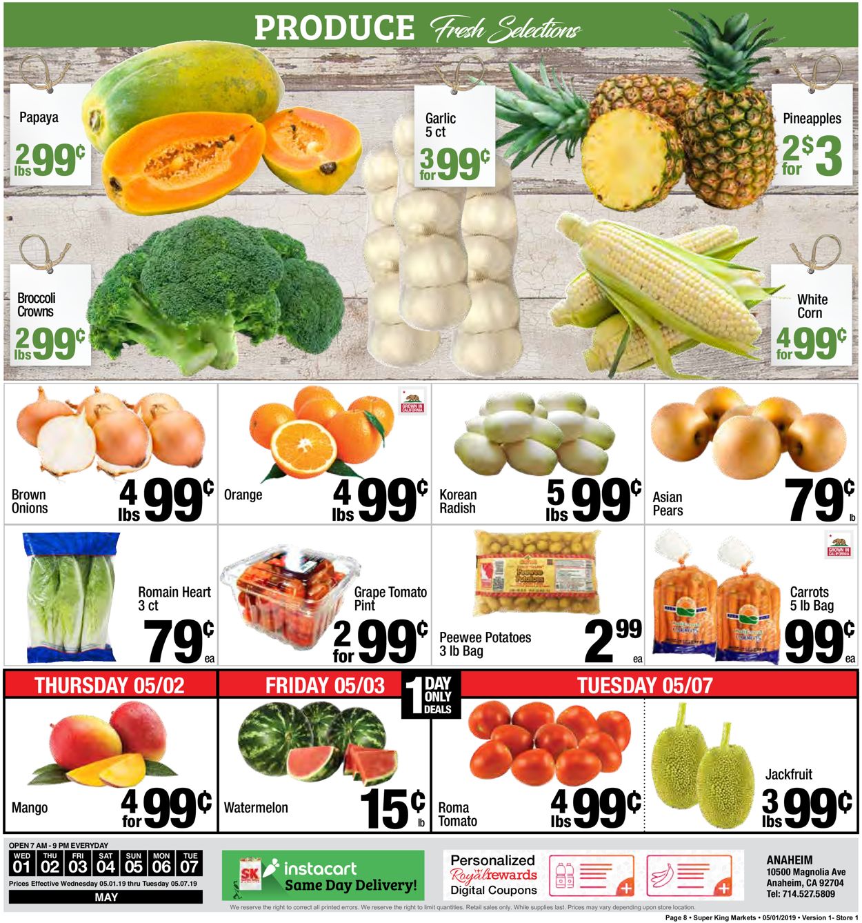 Super King Market Weekly Ad Circular - valid 05/01-05/07/2019 (Page 8)