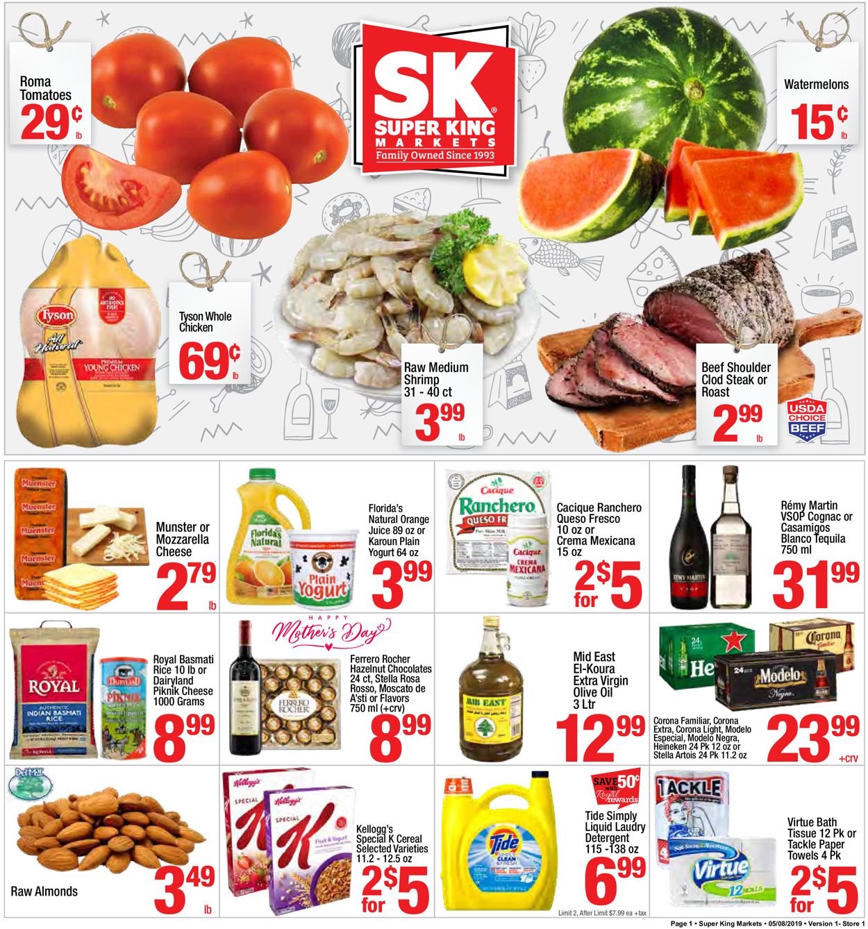 Super King Market Weekly Ad Circular - valid 05/08-05/14/2019