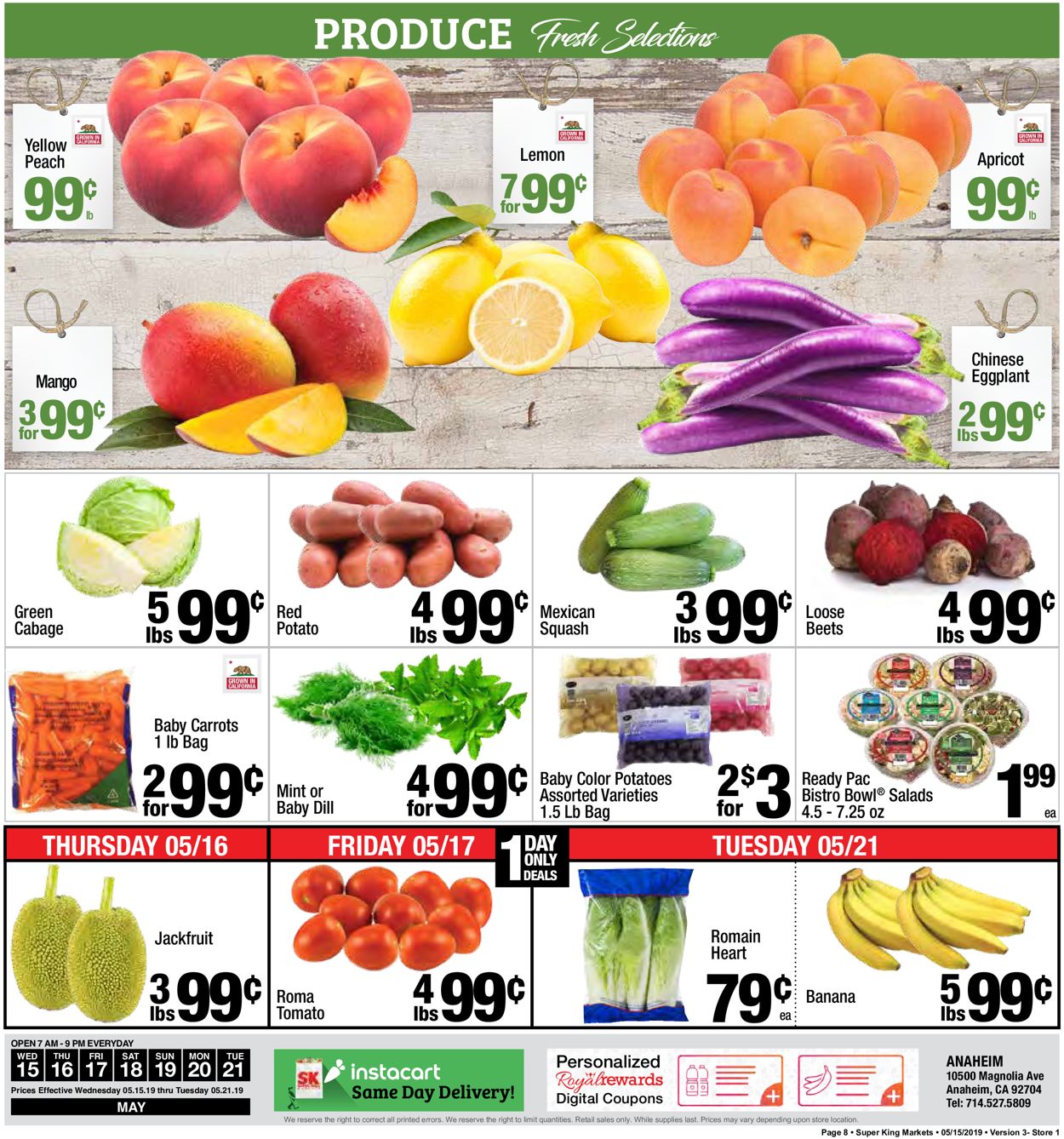 Super King Market Weekly Ad Circular - valid 05/15-05/21/2019 (Page 8)