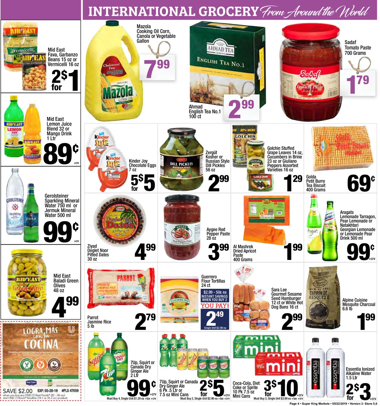 Super King Market Weekly Ad Circular - valid 05/22-05/28/2019 (Page 4)