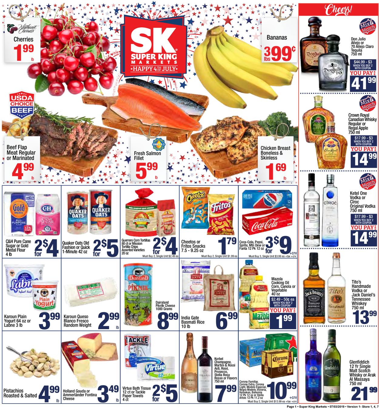 Super King Market Weekly Ad Circular - valid 07/03-07/09/2019