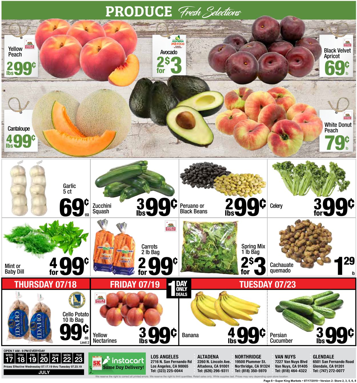 Super King Market Weekly Ad Circular - valid 07/17-07/23/2019 (Page 8)