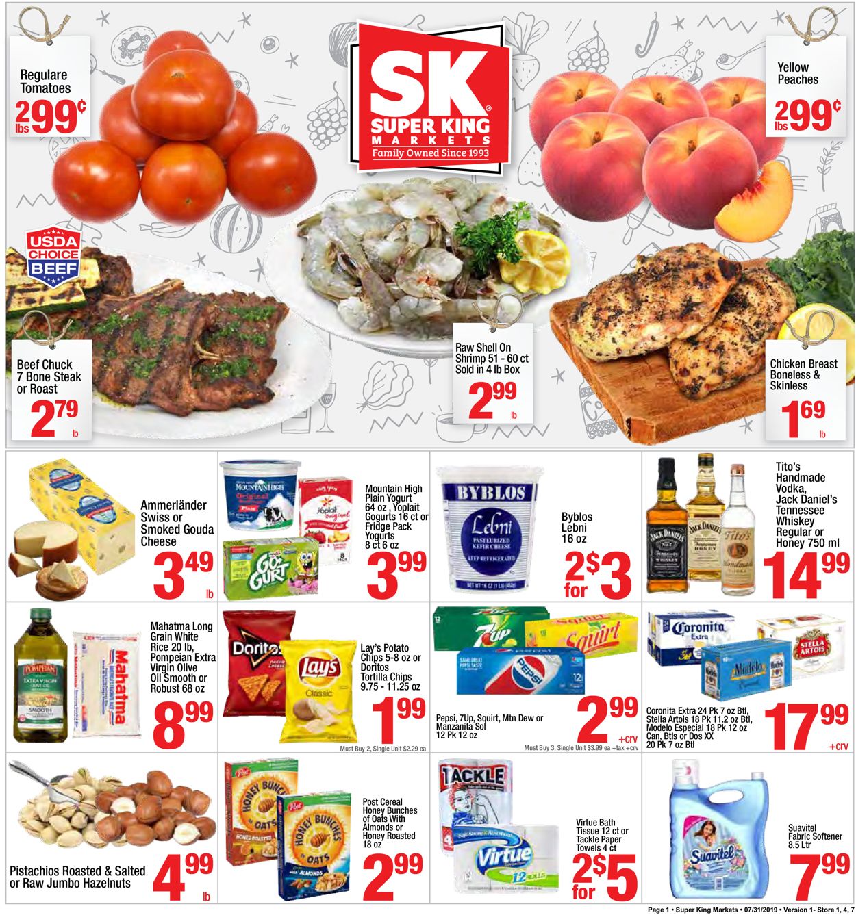 Super King Market Weekly Ad Circular - valid 07/31-08/06/2019