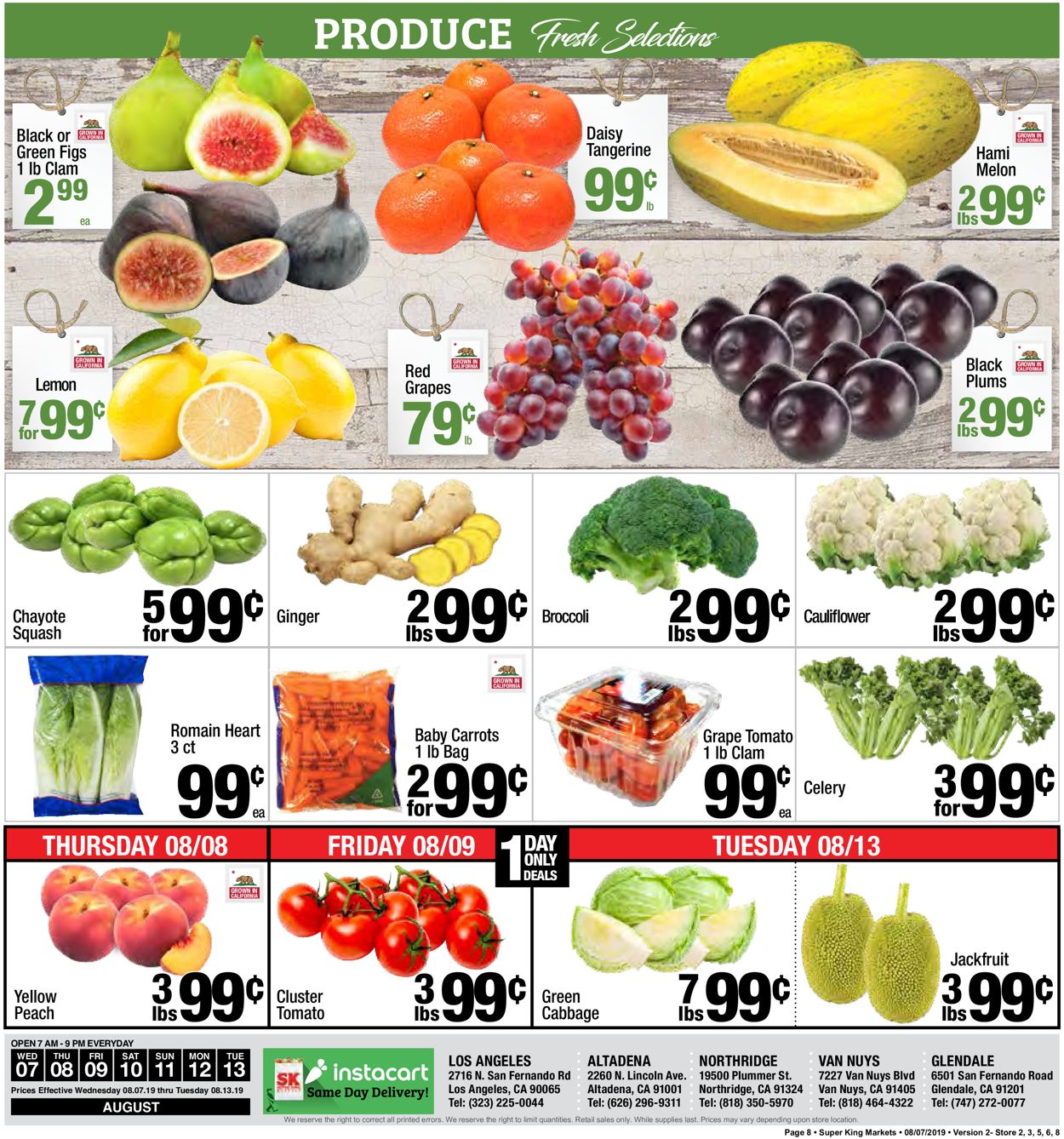 Super King Market Weekly Ad Circular - valid 08/07-08/13/2019 (Page 8)