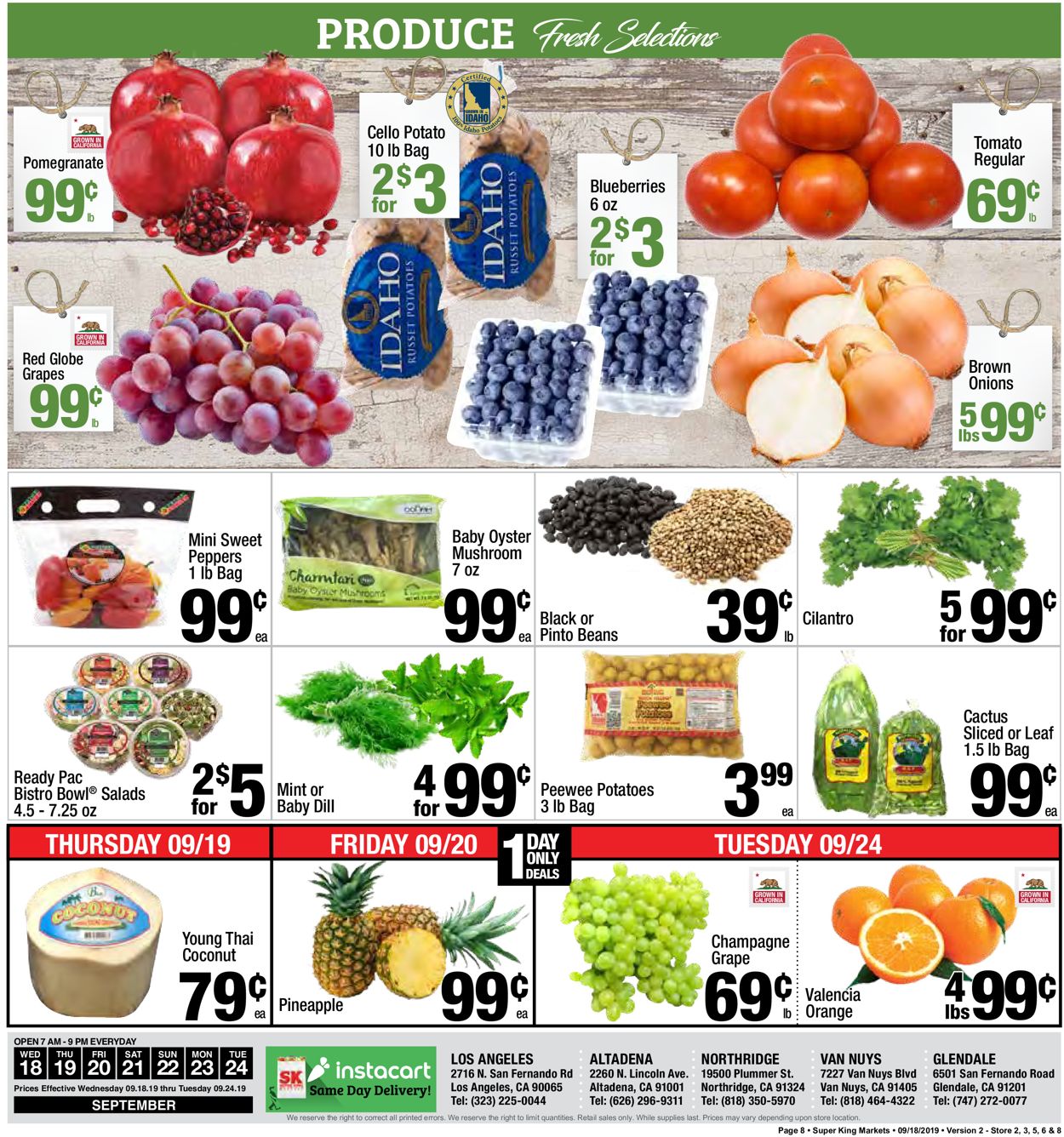 Super King Market Weekly Ad Circular - valid 09/18-09/24/2019 (Page 8)