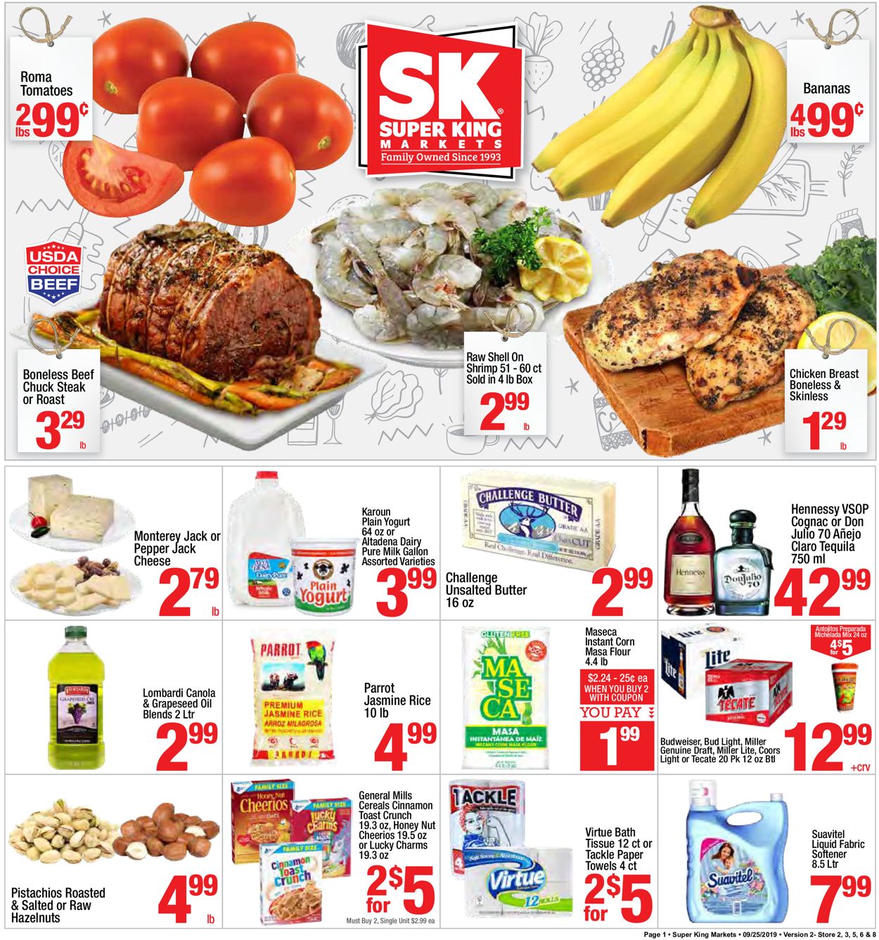 Super King Market Weekly Ad Circular - valid 09/25-10/01/2019