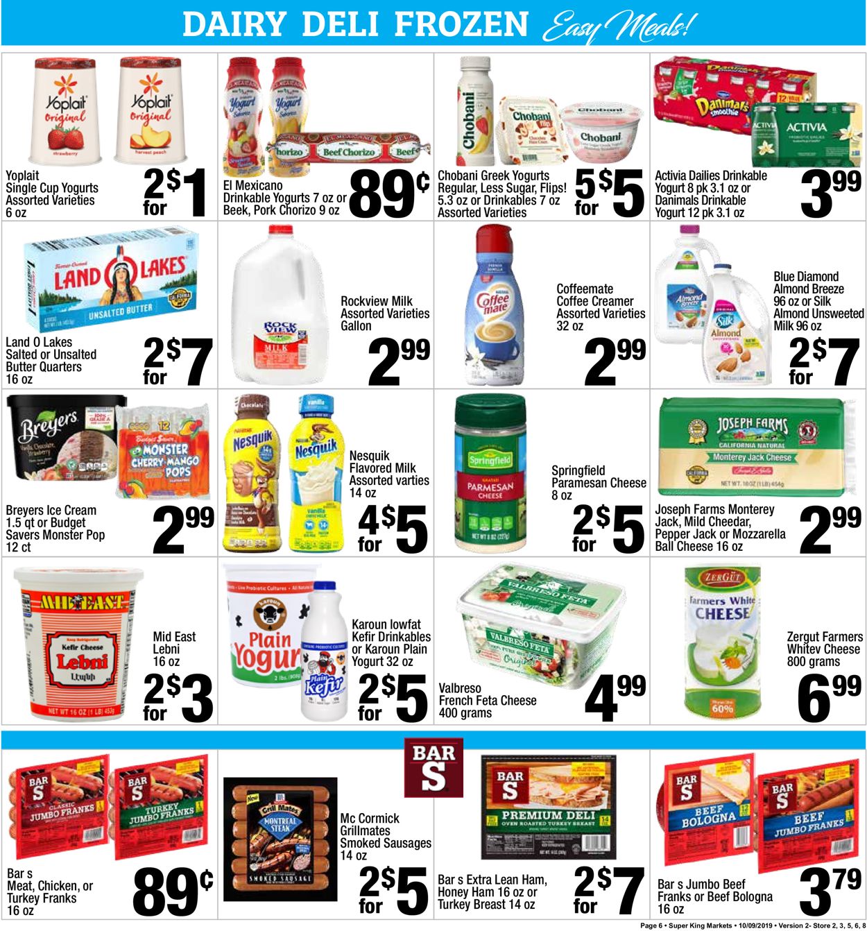 Super King Market Weekly Ad Circular - valid 10/09-10/15/2019 (Page 6)