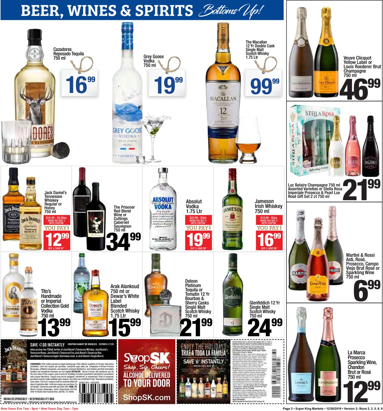 Super King Market Weekly Ad Circular - valid 12/26-01/01/2020 (Page 3)