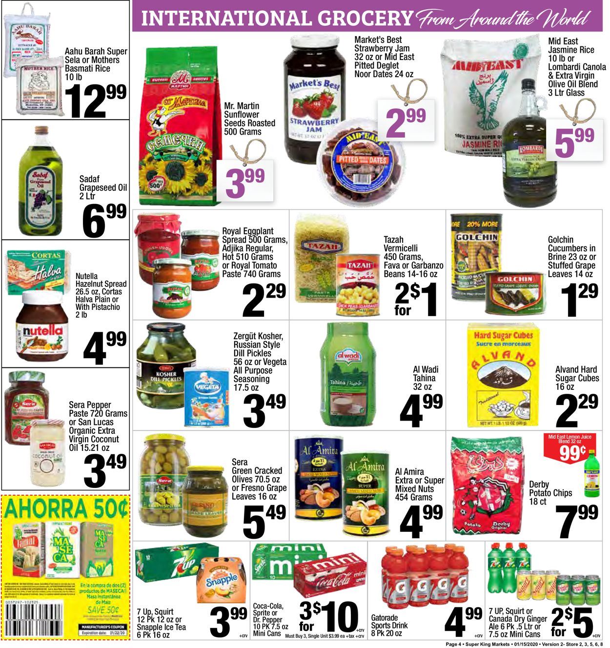 Super King Market Weekly Ad Circular - valid 01/15-01/21/2020 (Page 4)