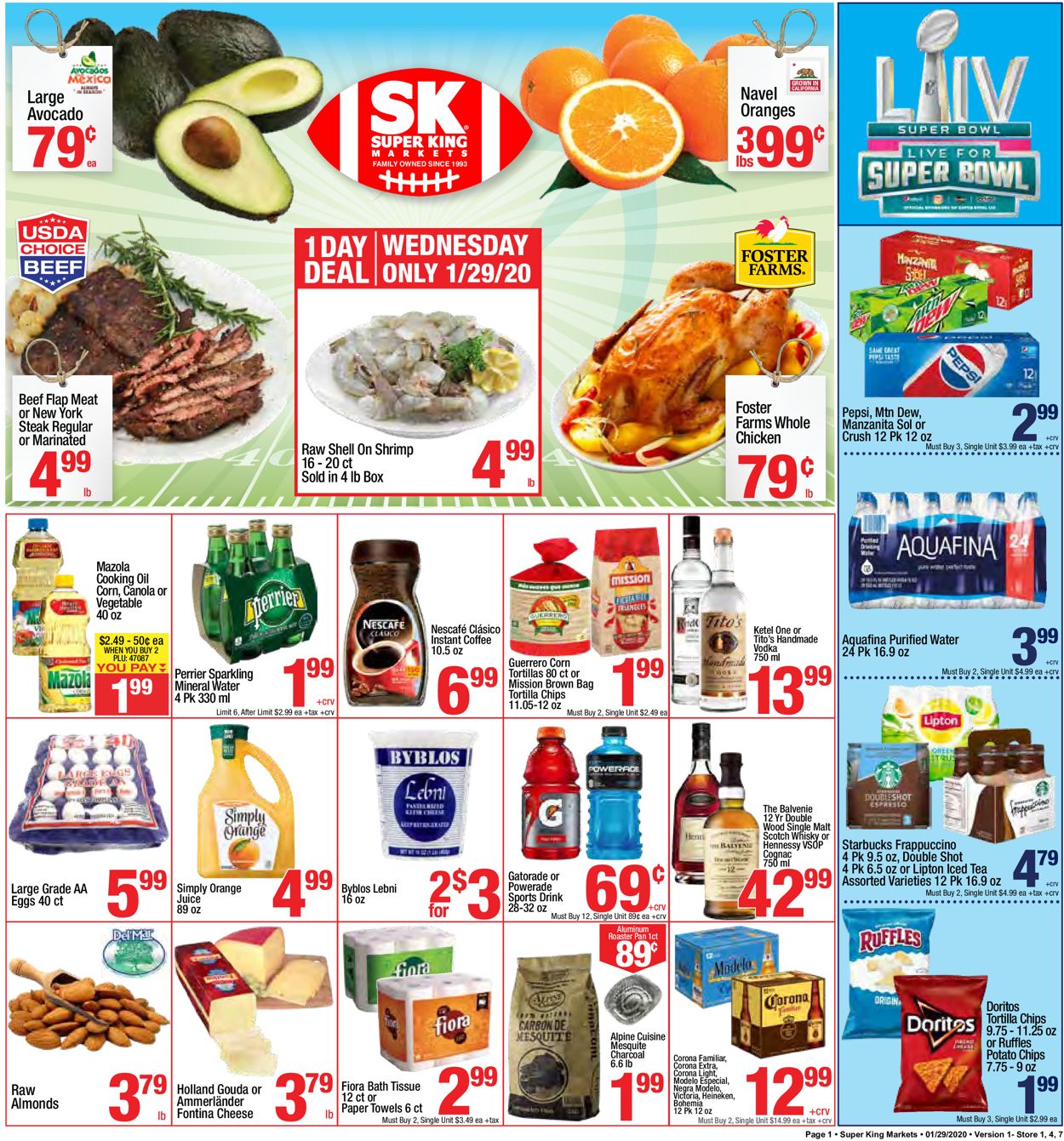 Super King Market Weekly Ad Circular - valid 01/29-02/04/2020