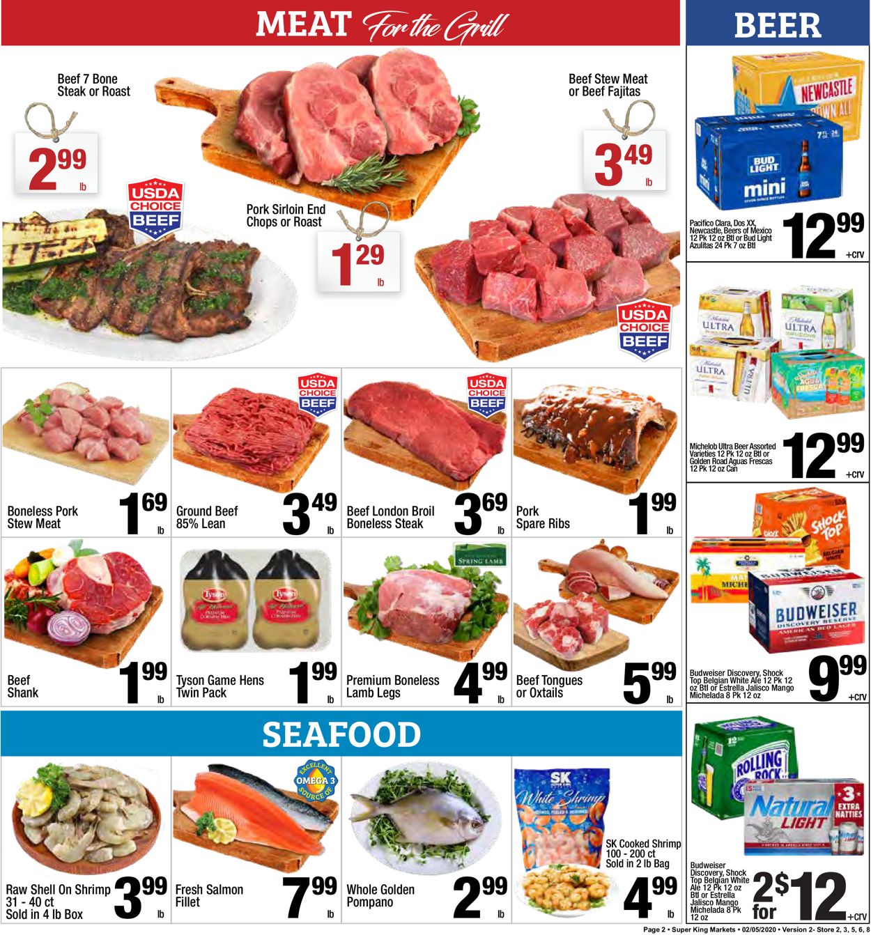 Super King Market Weekly Ad Circular - valid 02/05-02/11/2020 (Page 2)