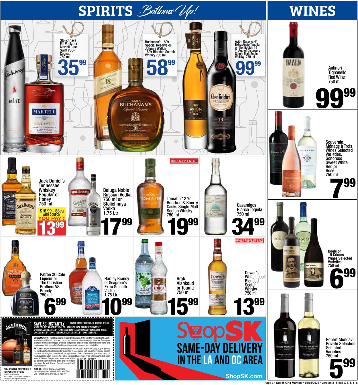 Super King Market Weekly Ad Circular - valid 02/05-02/11/2020 (Page 3)
