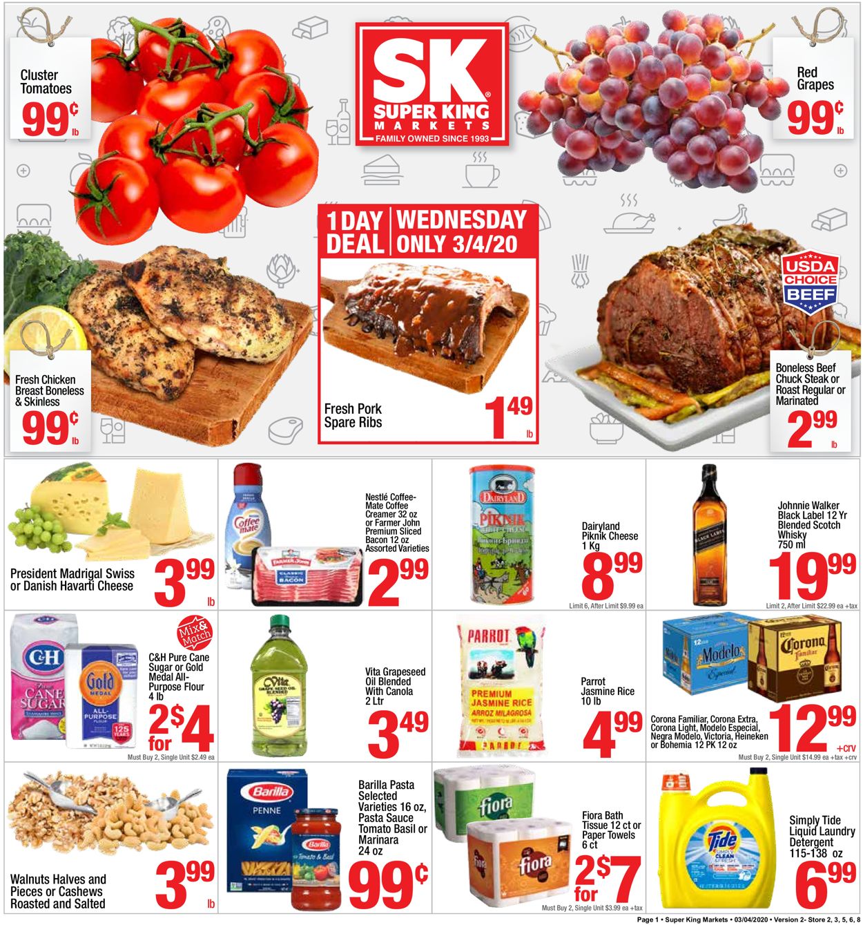 Super King Market Weekly Ad Circular - valid 03/04-03/10/2020