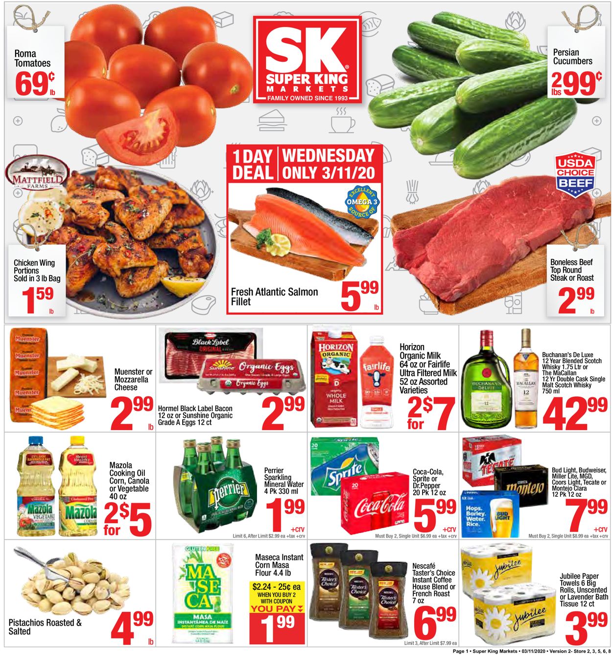 Super King Market Weekly Ad Circular - valid 03/11-03/17/2020