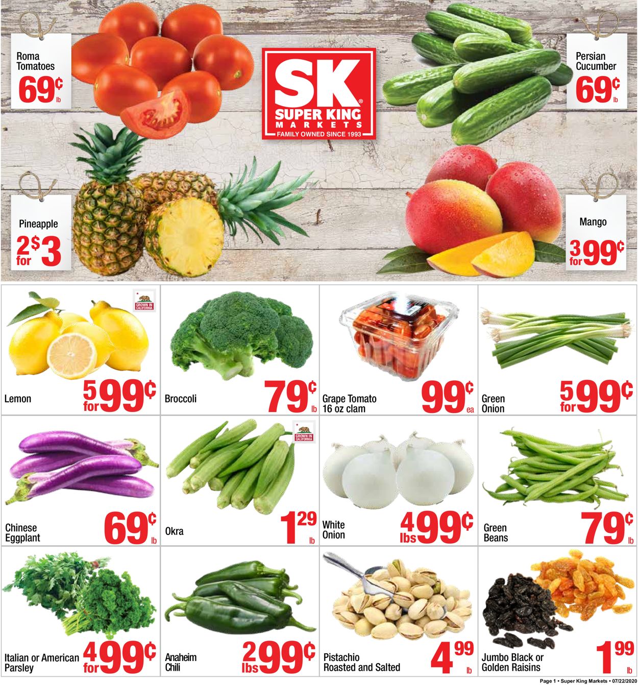 Super King Market Weekly Ad Circular - valid 07/22-07/28/2020