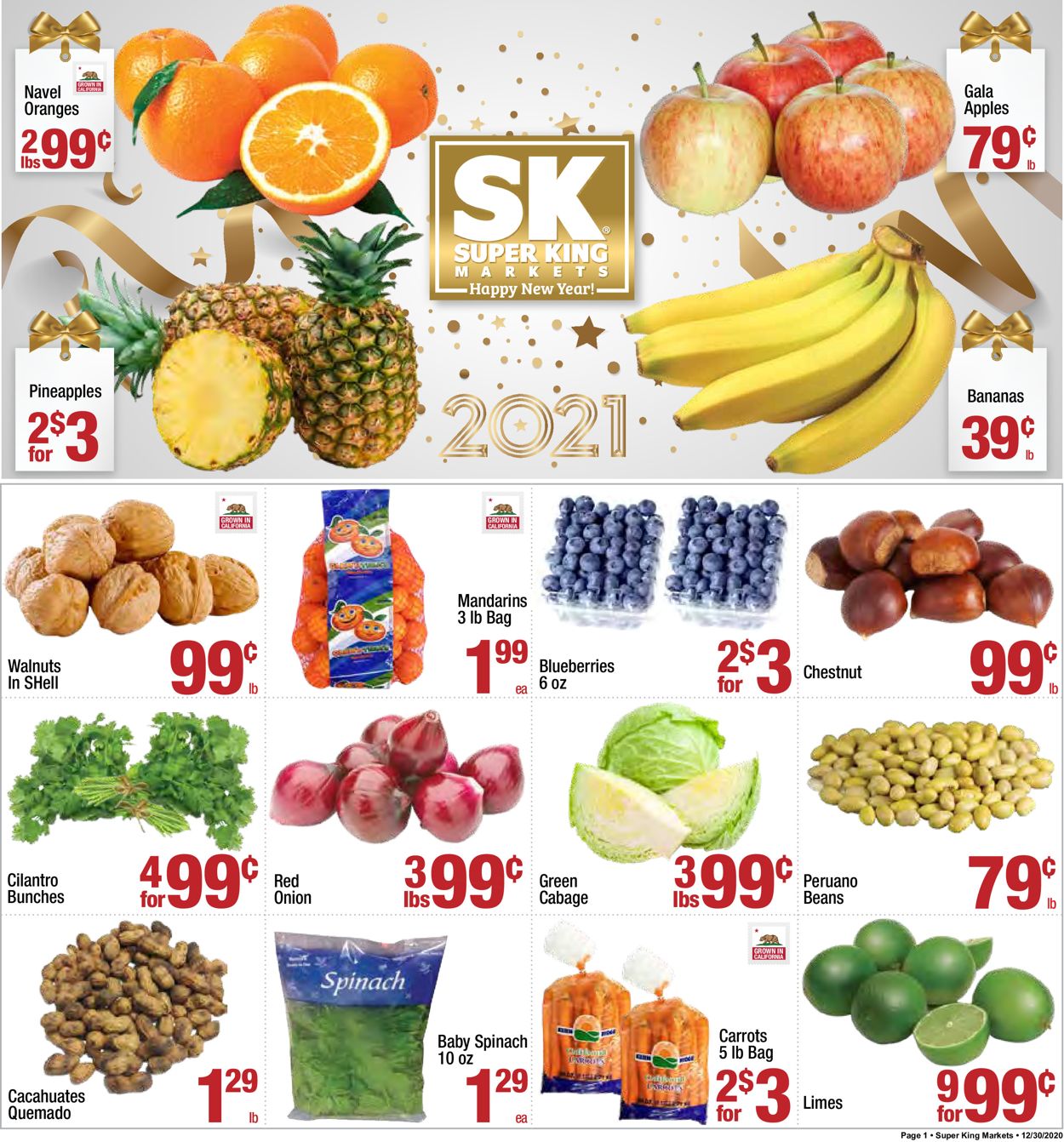 Super King Market Weekly Ad Circular - valid 12/30-01/05/2021