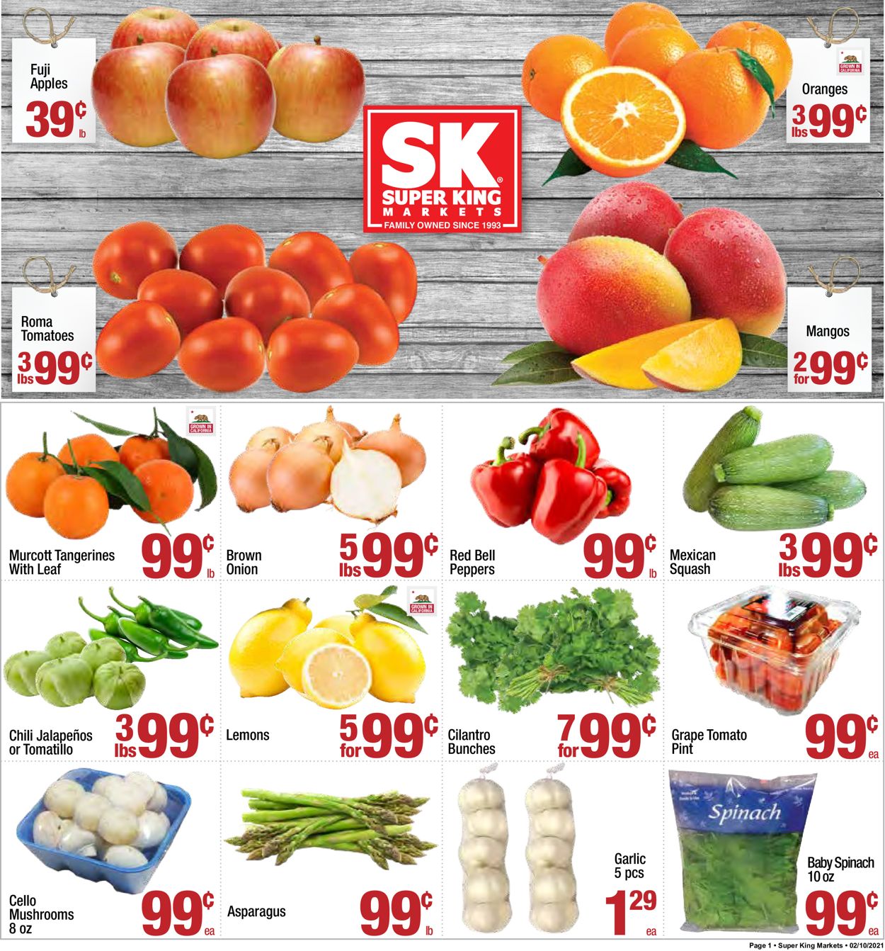 Super King Market Weekly Ad Circular - valid 02/10-02/16/2021