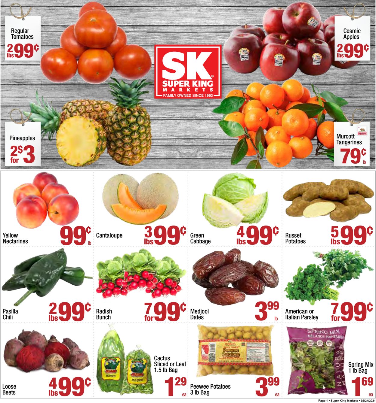 Super King Market Weekly Ad Circular - valid 02/24-03/02/2021