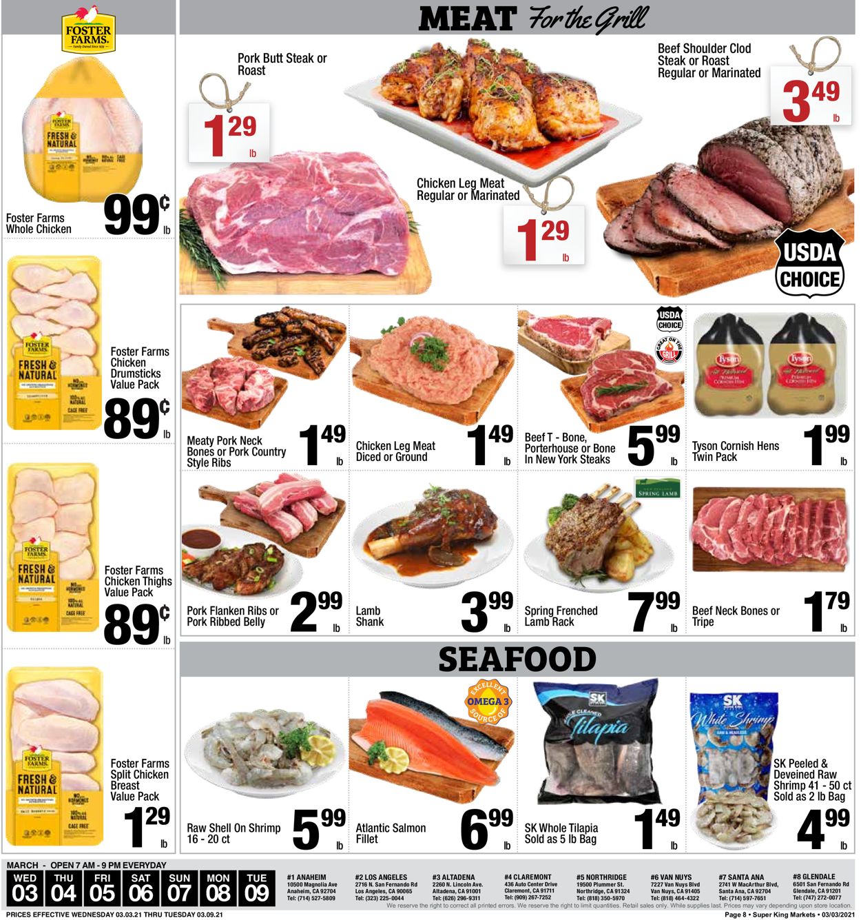 Super King Market Weekly Ad Circular - valid 03/03-03/09/2021 (Page 8)