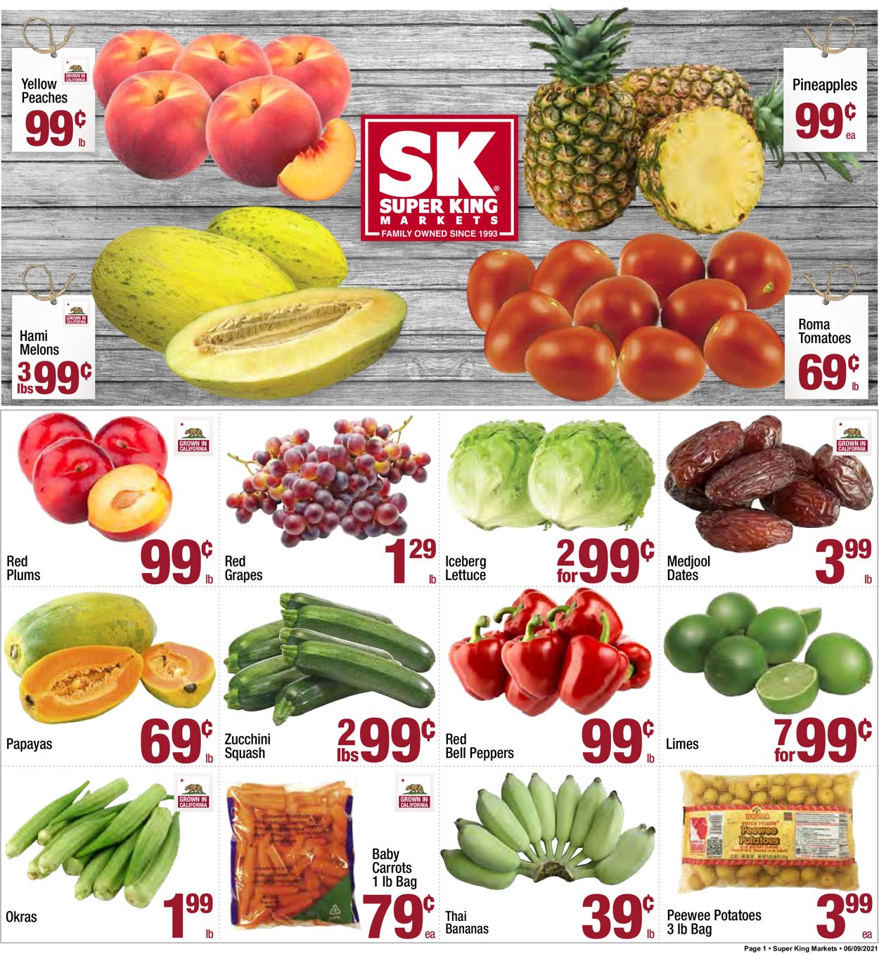 Super King Market Weekly Ad Circular - valid 06/09-06/15/2021