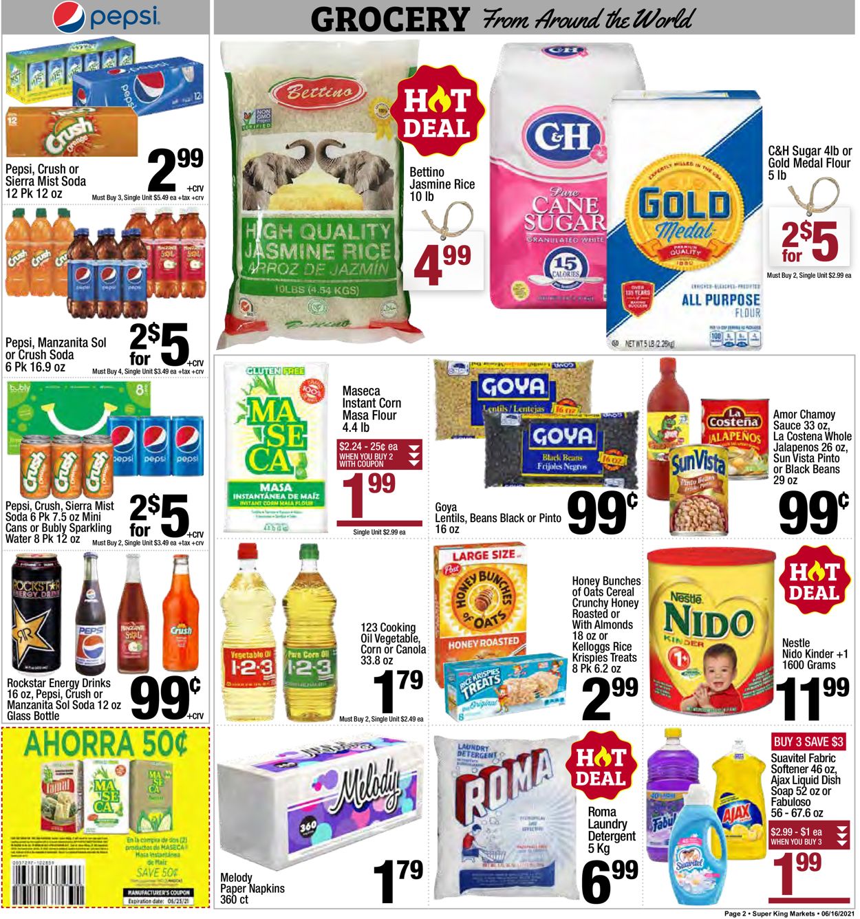 Super King Market Weekly Ad Circular - valid 06/16-06/22/2021 (Page 2)