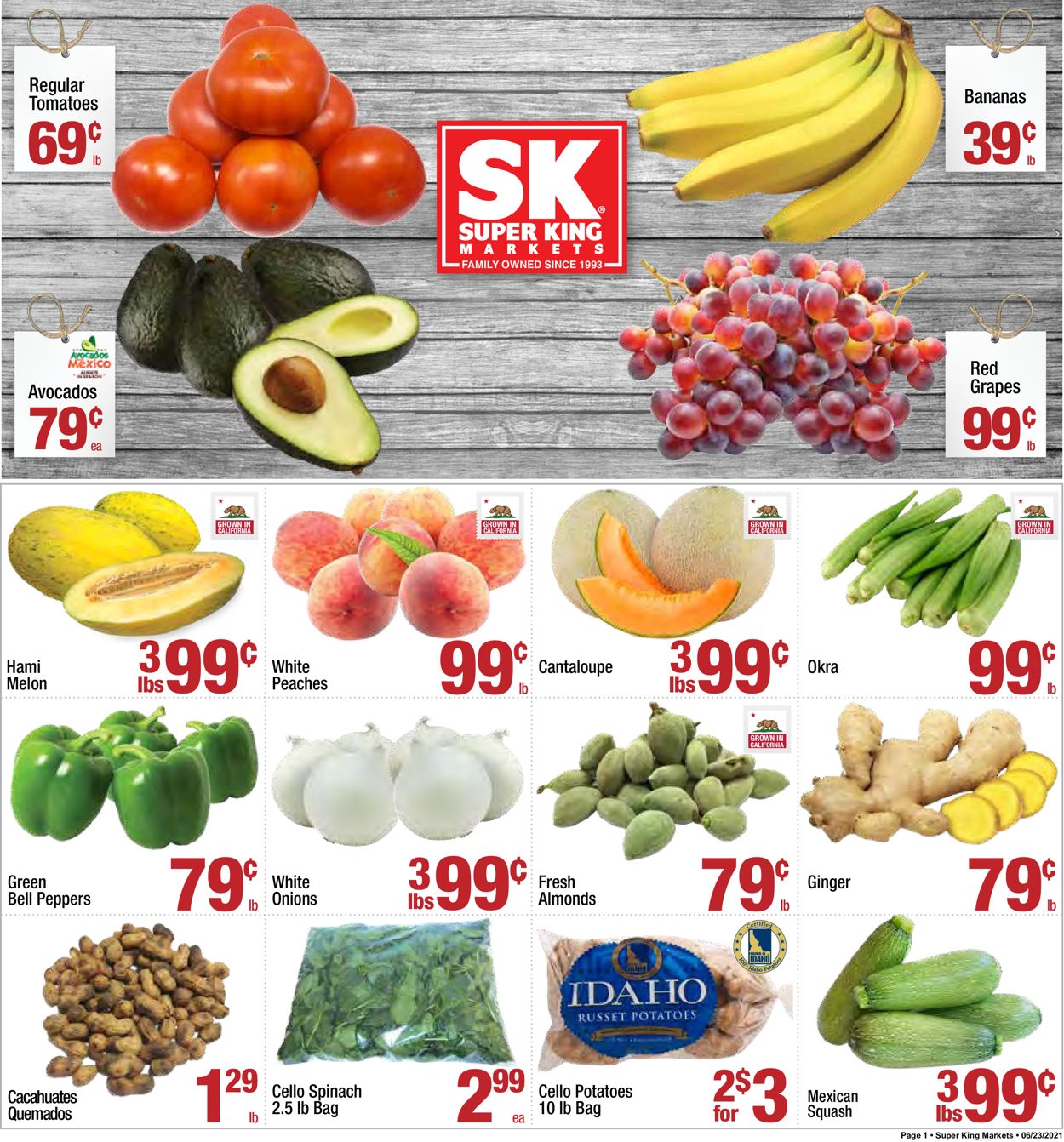 Super King Market Weekly Ad Circular - valid 06/23-06/29/2021