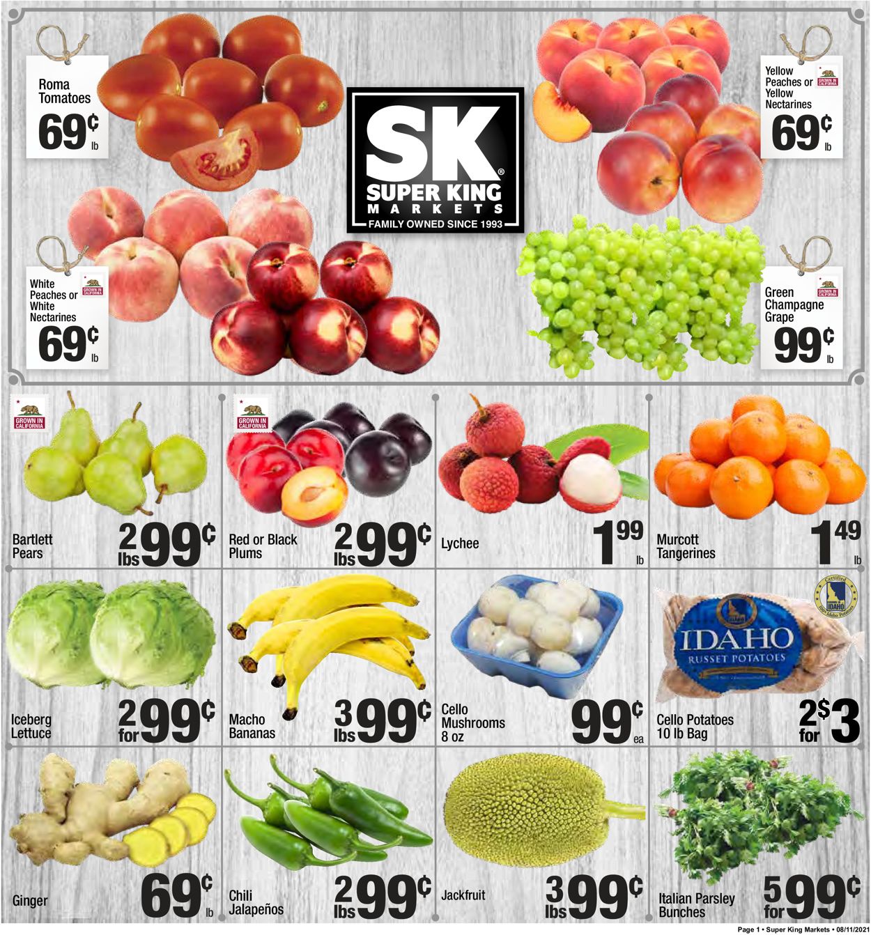 Super King Market Weekly Ad Circular - valid 08/11-08/17/2021
