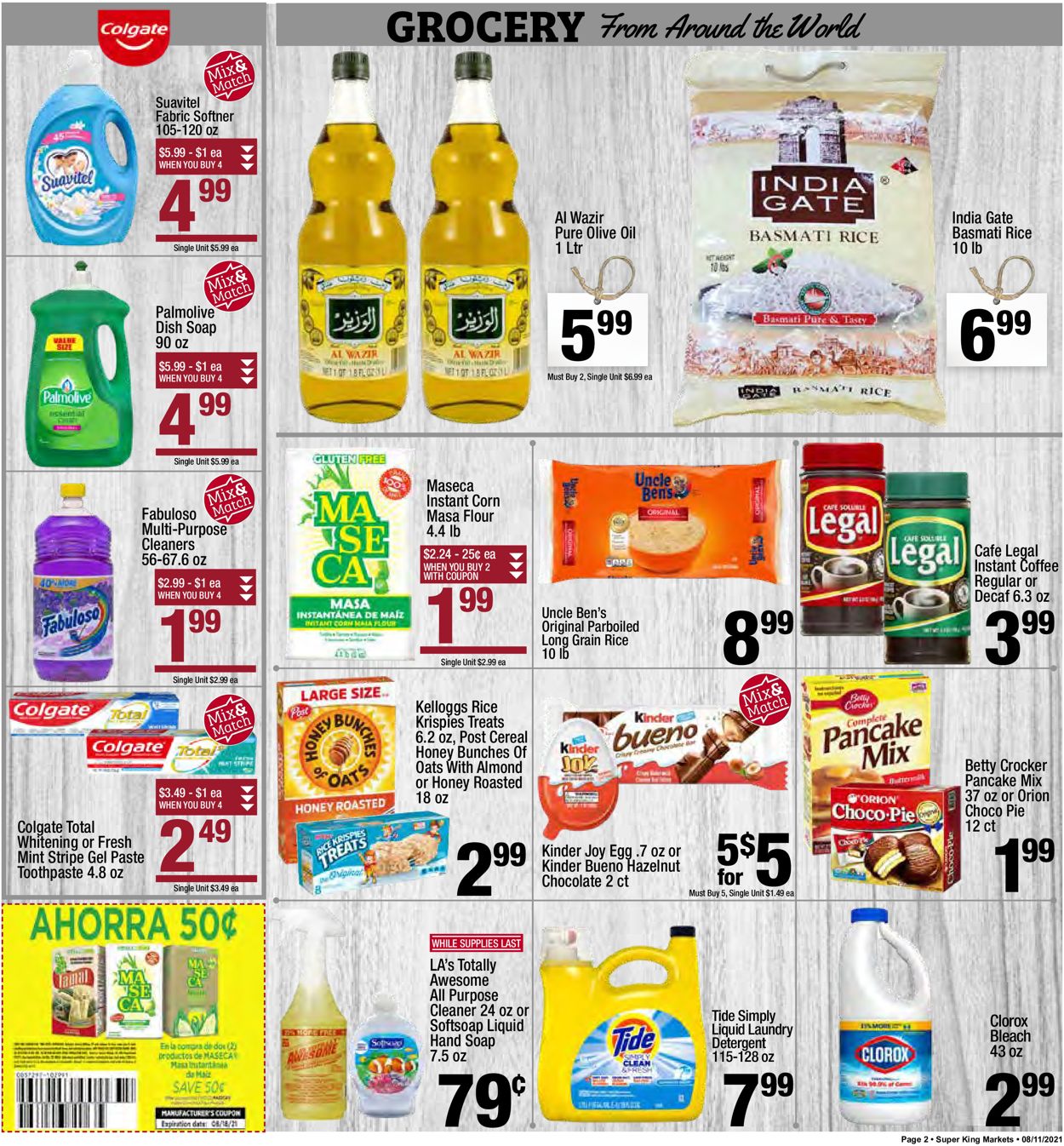 Super King Market Weekly Ad Circular - valid 08/11-08/17/2021 (Page 2)
