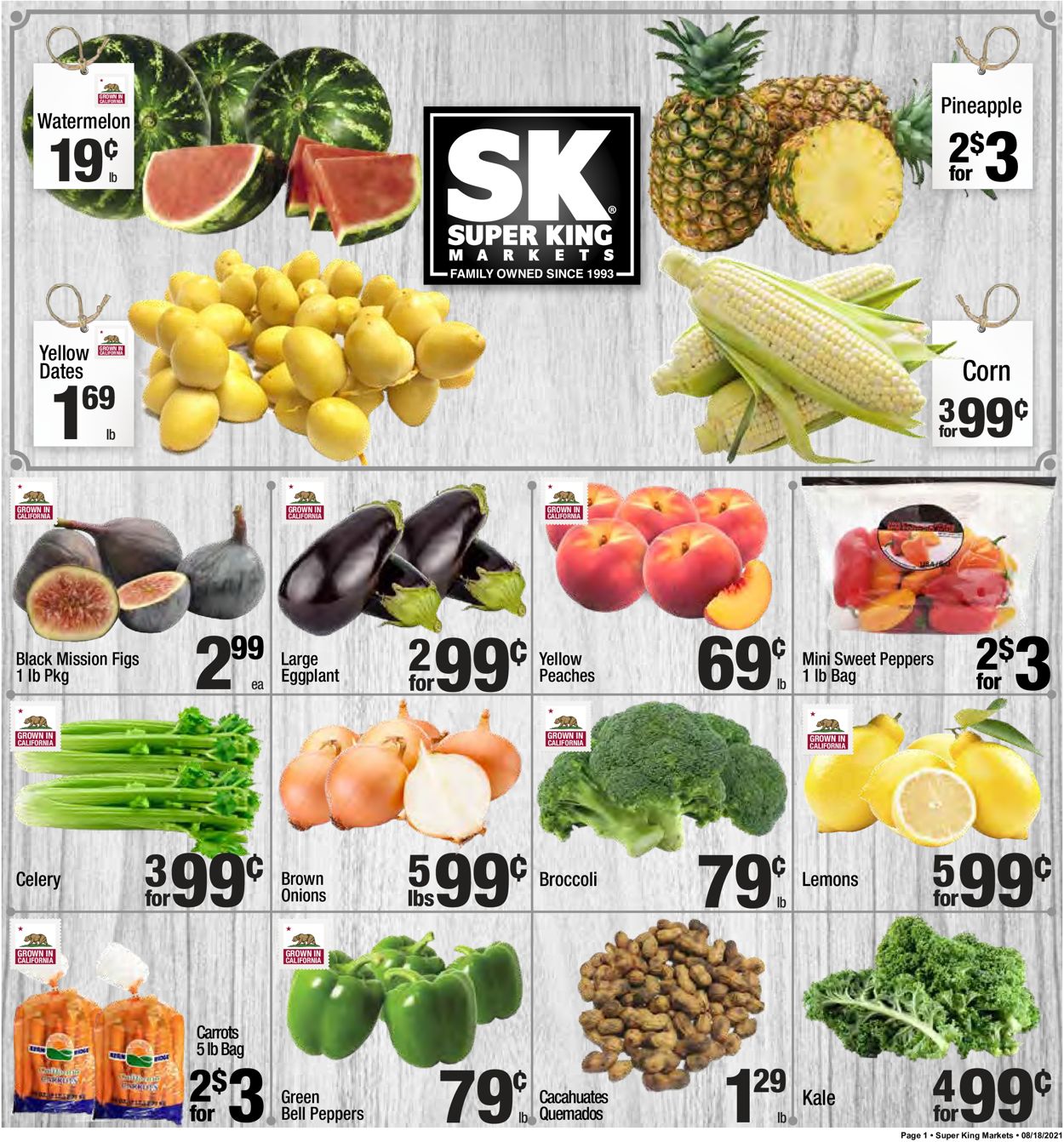Super King Market Weekly Ad Circular - valid 08/18-08/24/2021