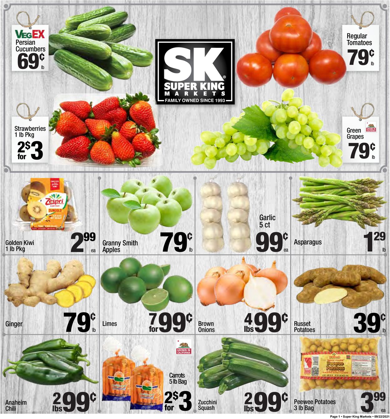 Super King Market Weekly Ad Circular - valid 09/22-09/28/2021
